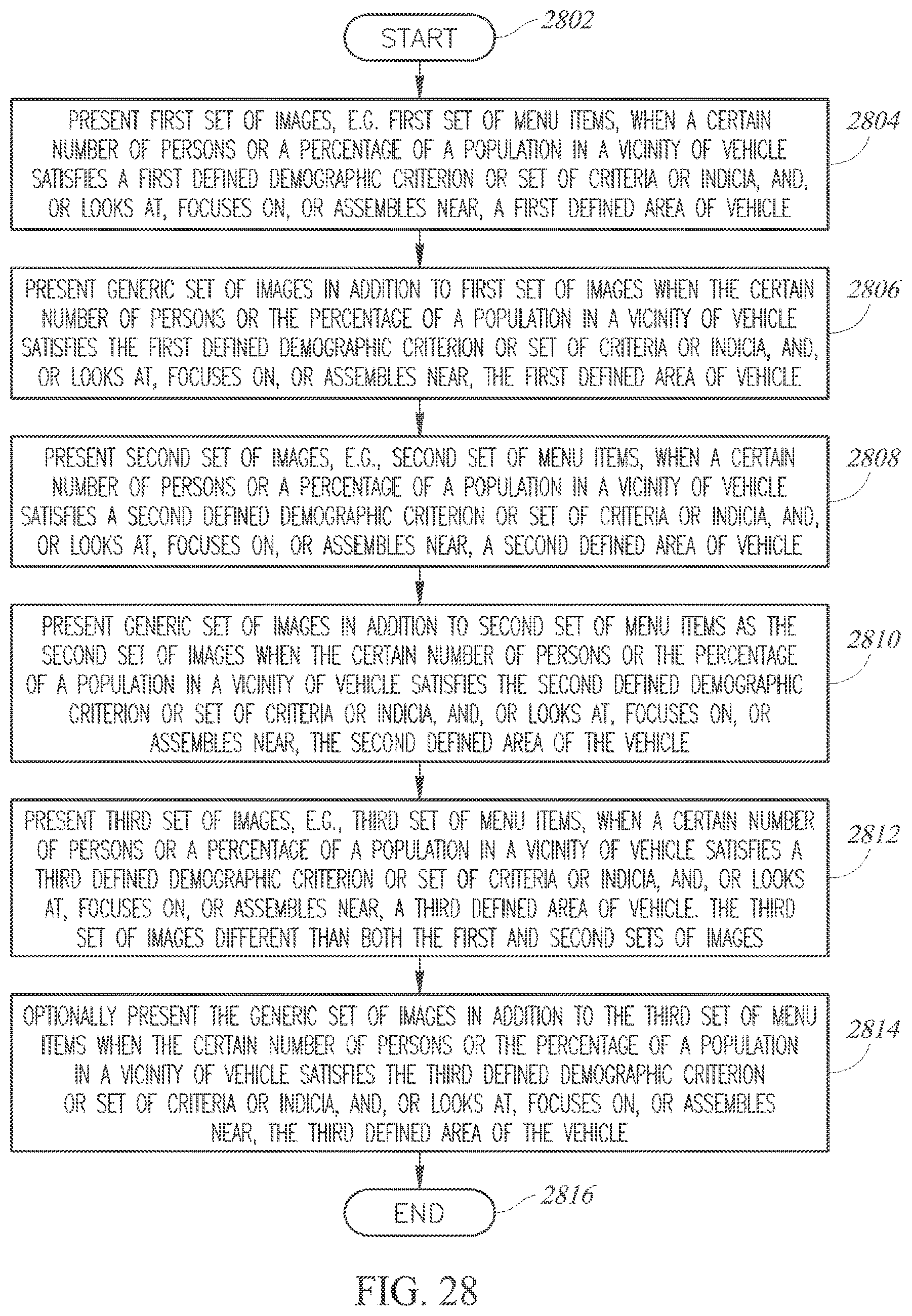 Patent US12314980 Figure 19 – Vehicle with context sensitive information presentation