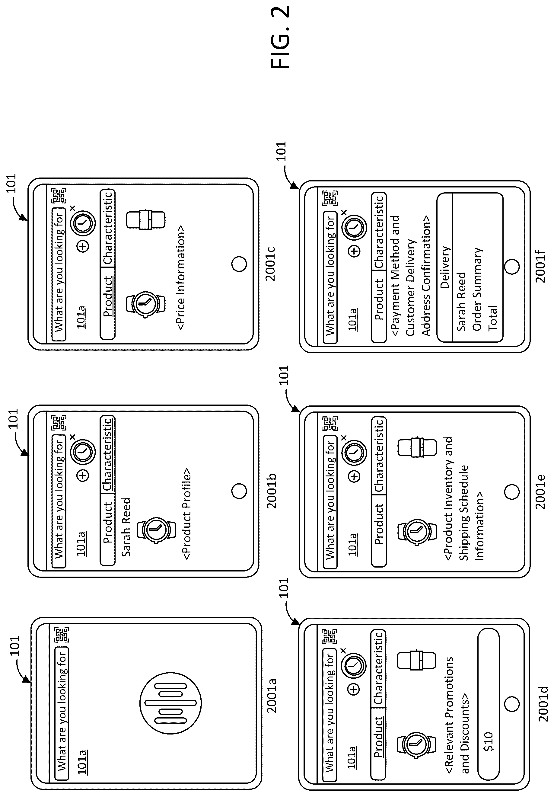 Patent US12314990 Figure 2 – Ambient listening system for sales assistance