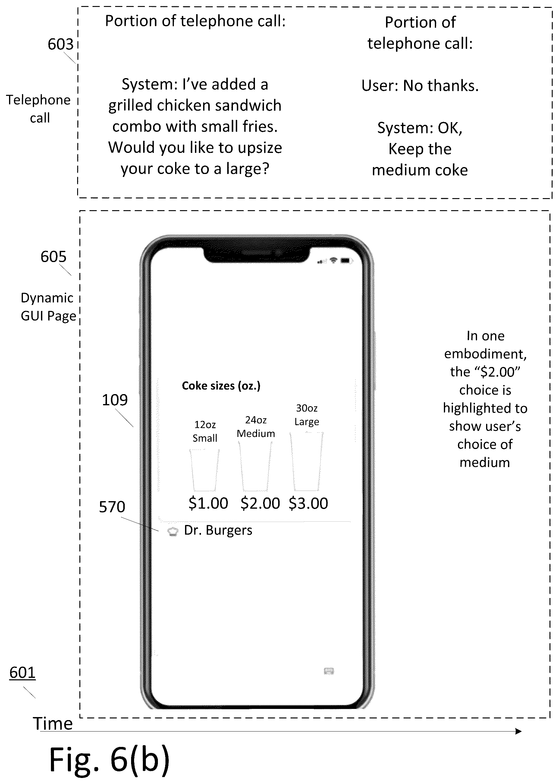 Patent US12314991 Figure 9 – Method and system for controlling a graphical user interface by telephone