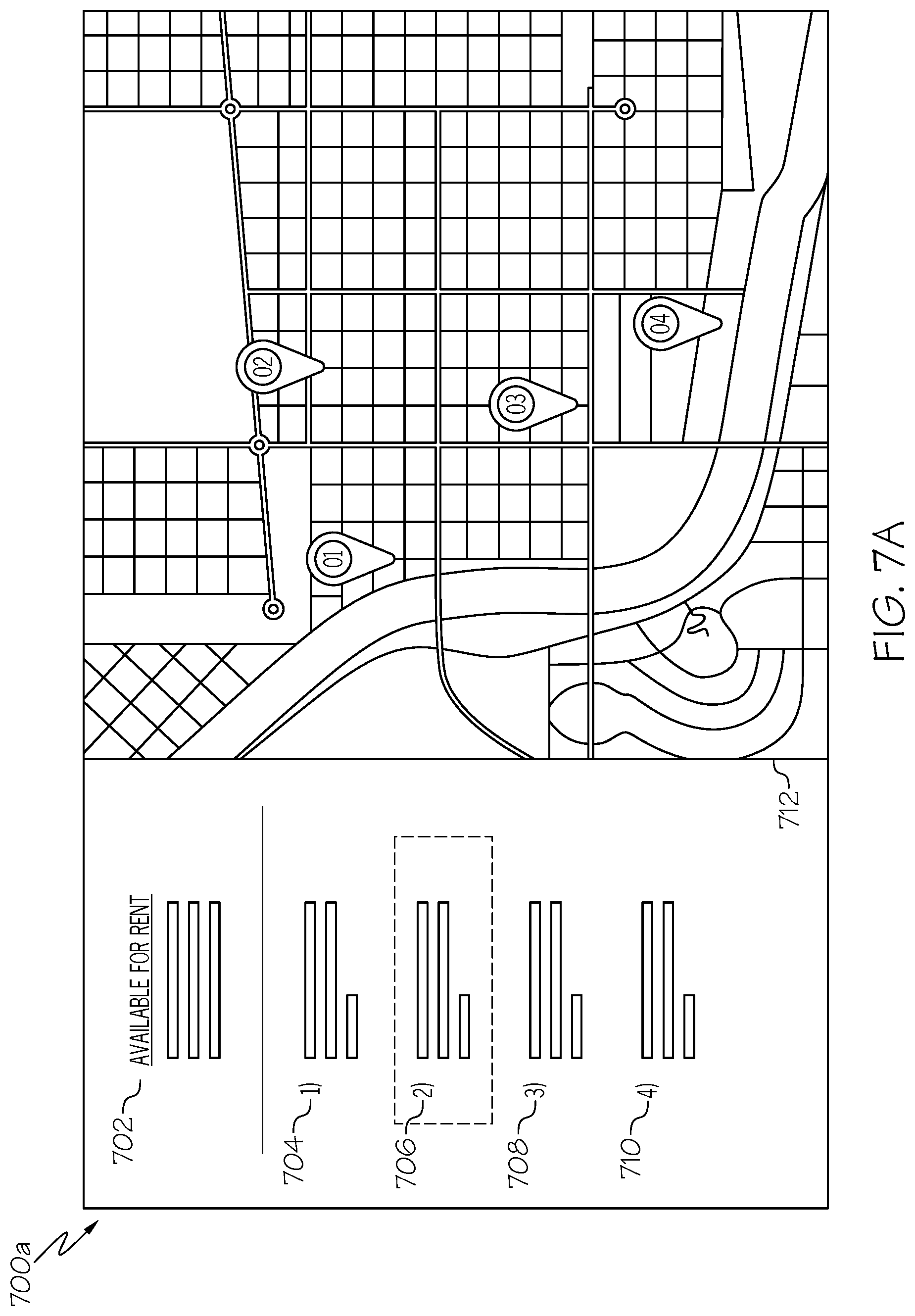 Patent US12314993 Figure 8 – Methods and systems for identifying underused properties and utilizing underused properties by leveraging mobile units