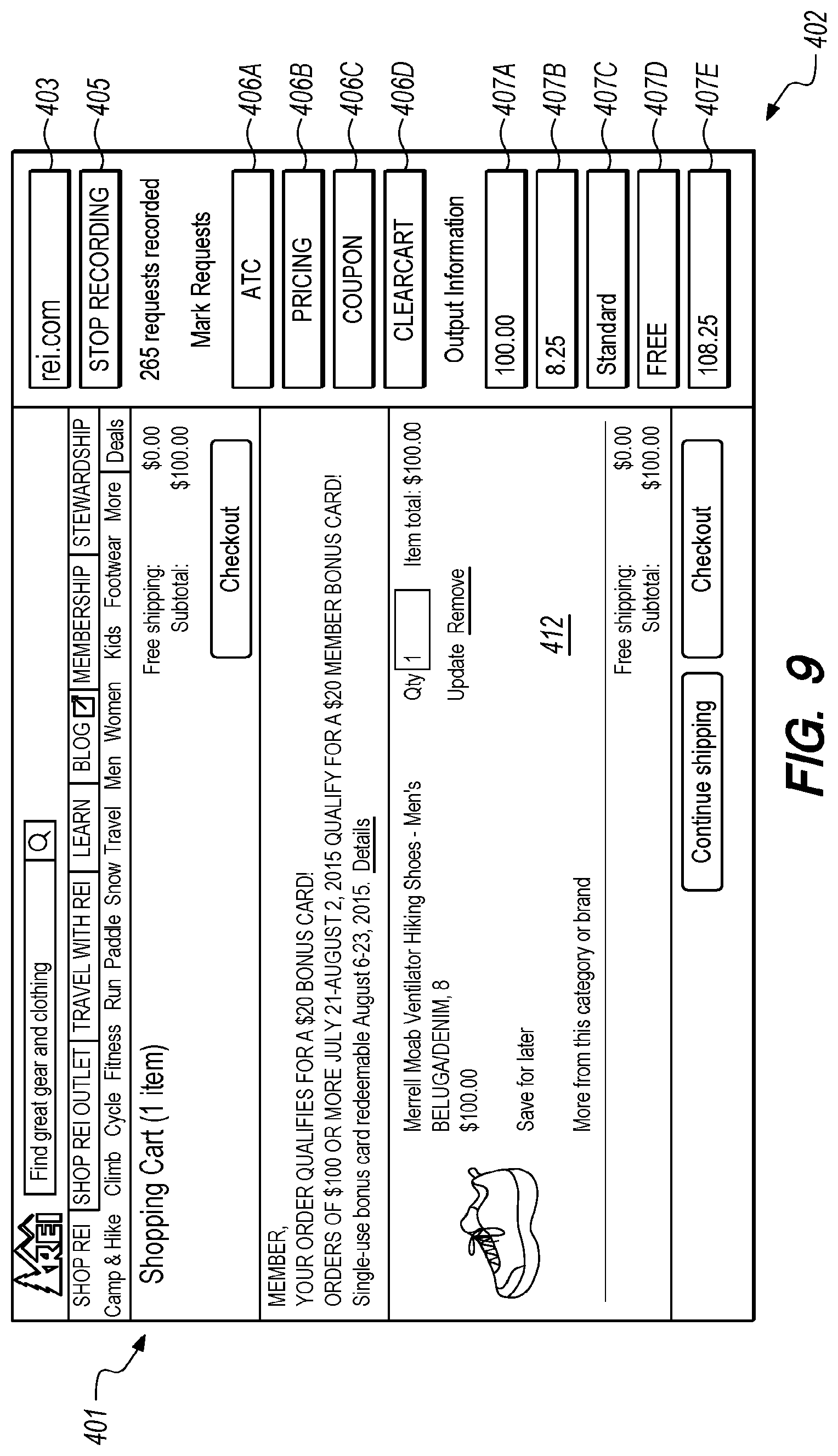 Patent US12314995 Figure 9 – Automated sequential site navigation