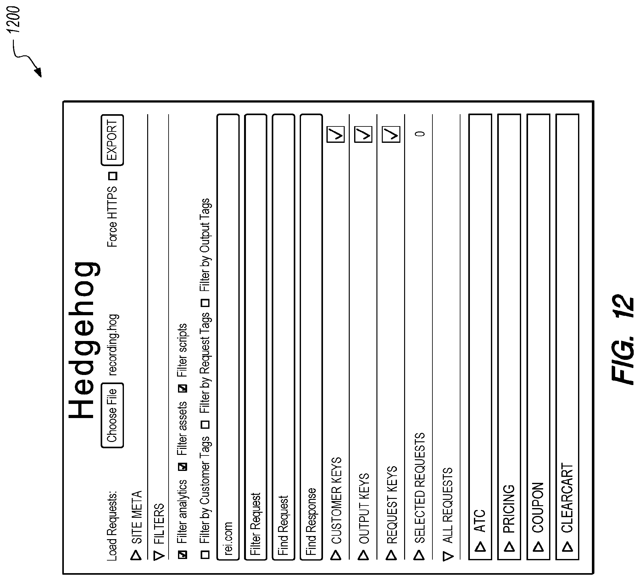 Patent US12314995 Figure 12 – Automated sequential site navigation