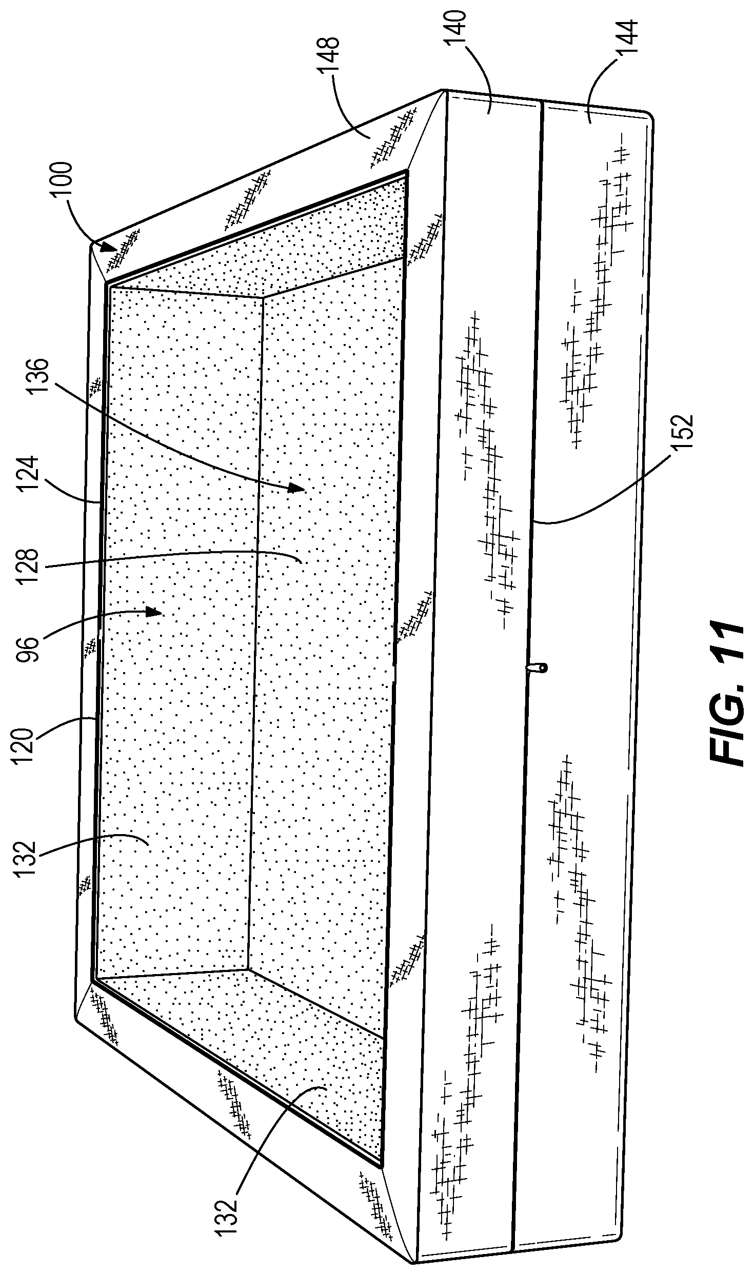 Patent US12315000 Figure 9 – Method for production and service of a rearrangeable mattress
