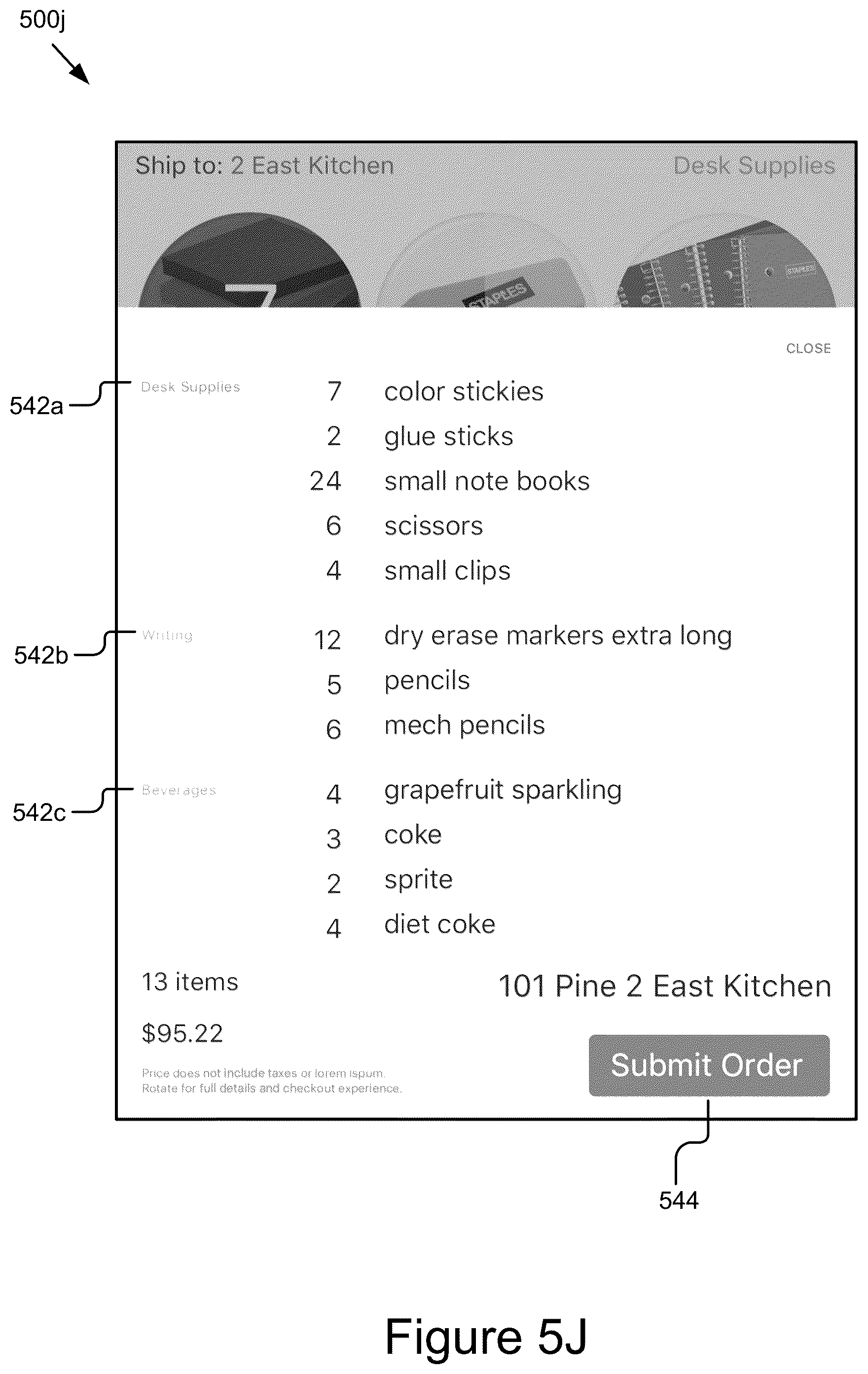 Patent US12315003 Figure 16 – Methods and system for intelligent item reordering using an adaptable mobile graphical user interface