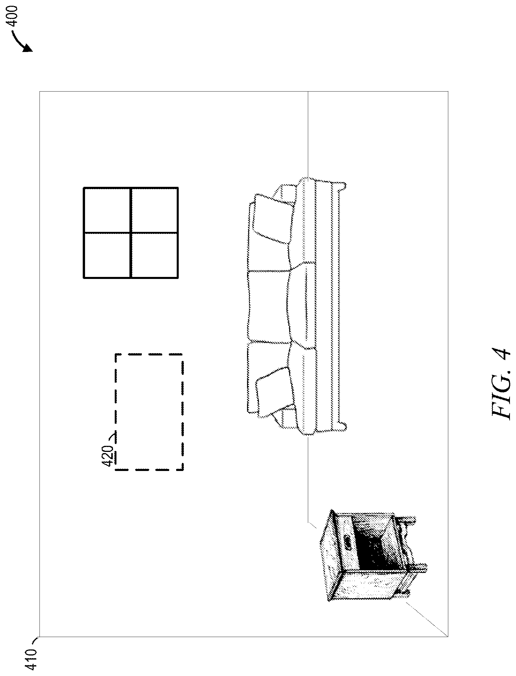 Patent US12315004 Figure 4 – Integrating a product model into a user supplied image