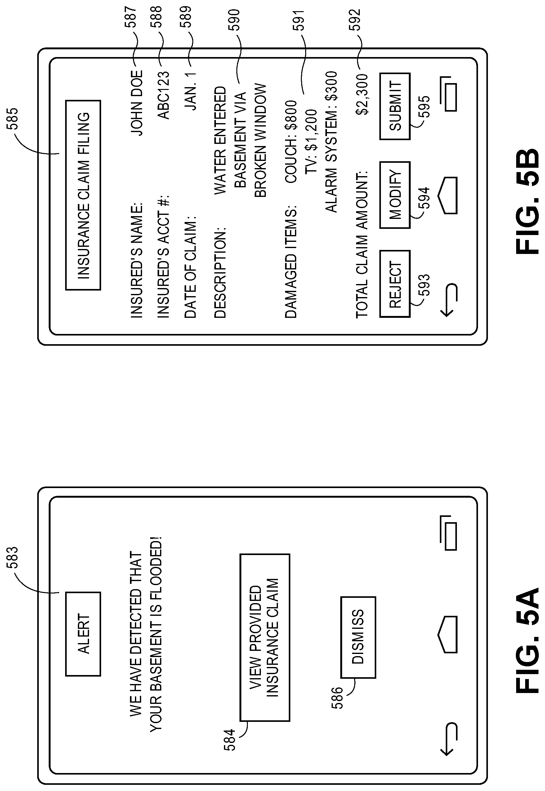 Patent US12315015 Figure 5 – Systems and methods for managing insurance associated with devices populated within a property