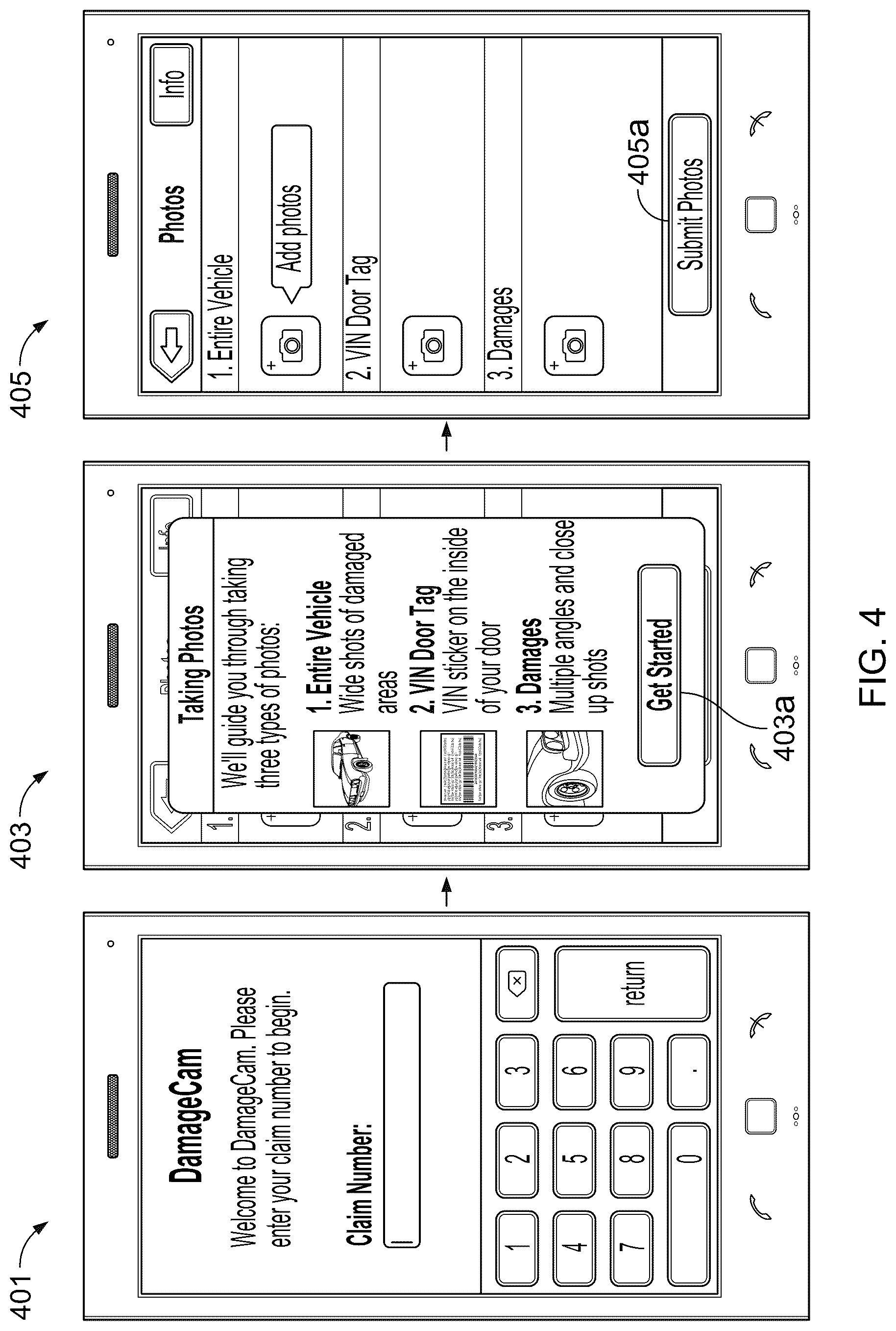 Patent US12315018 Figure 4 – Configuration and transfer of image data using a mobile device