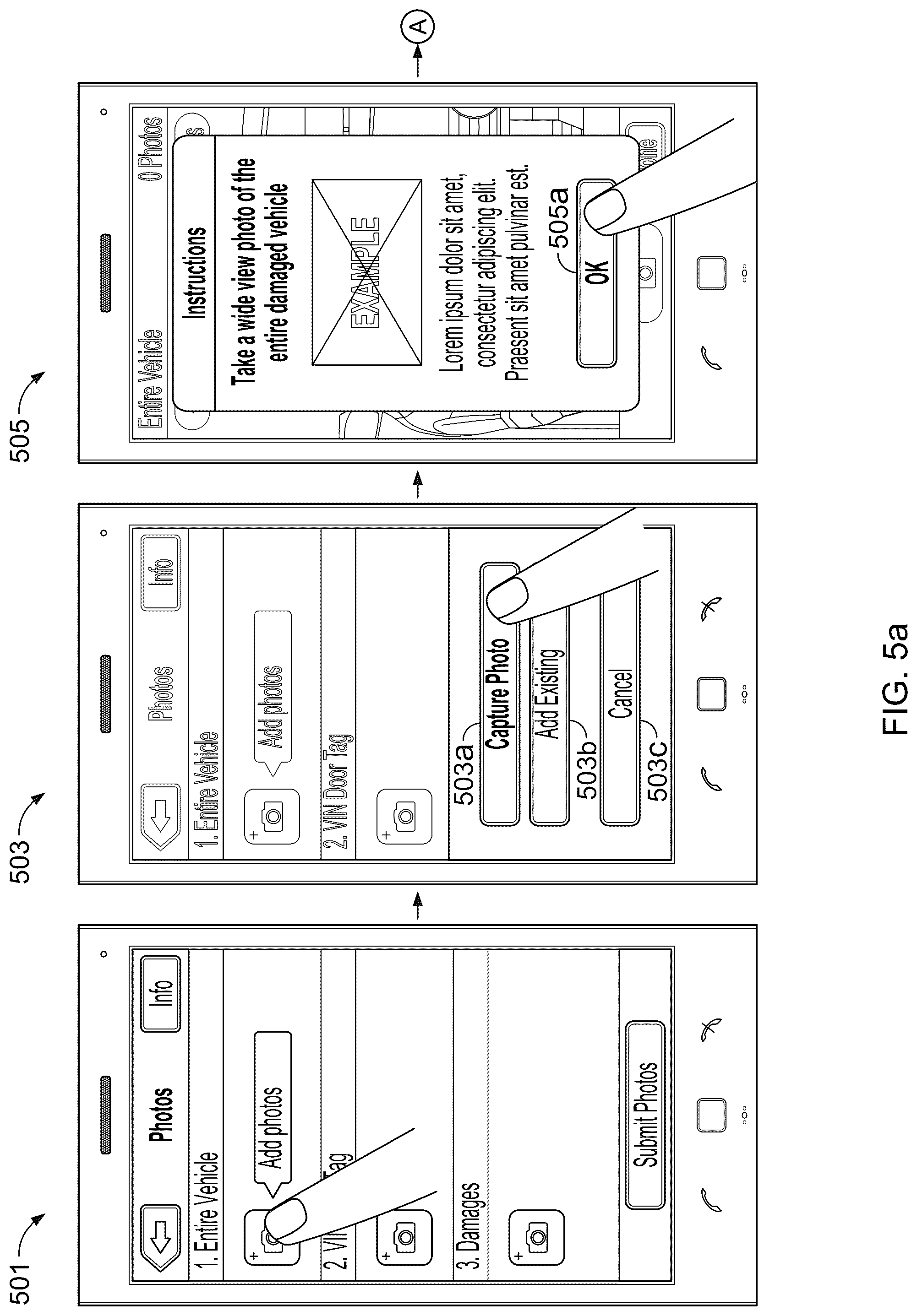 Patent US12315018 Figure 5 – Configuration and transfer of image data using a mobile device