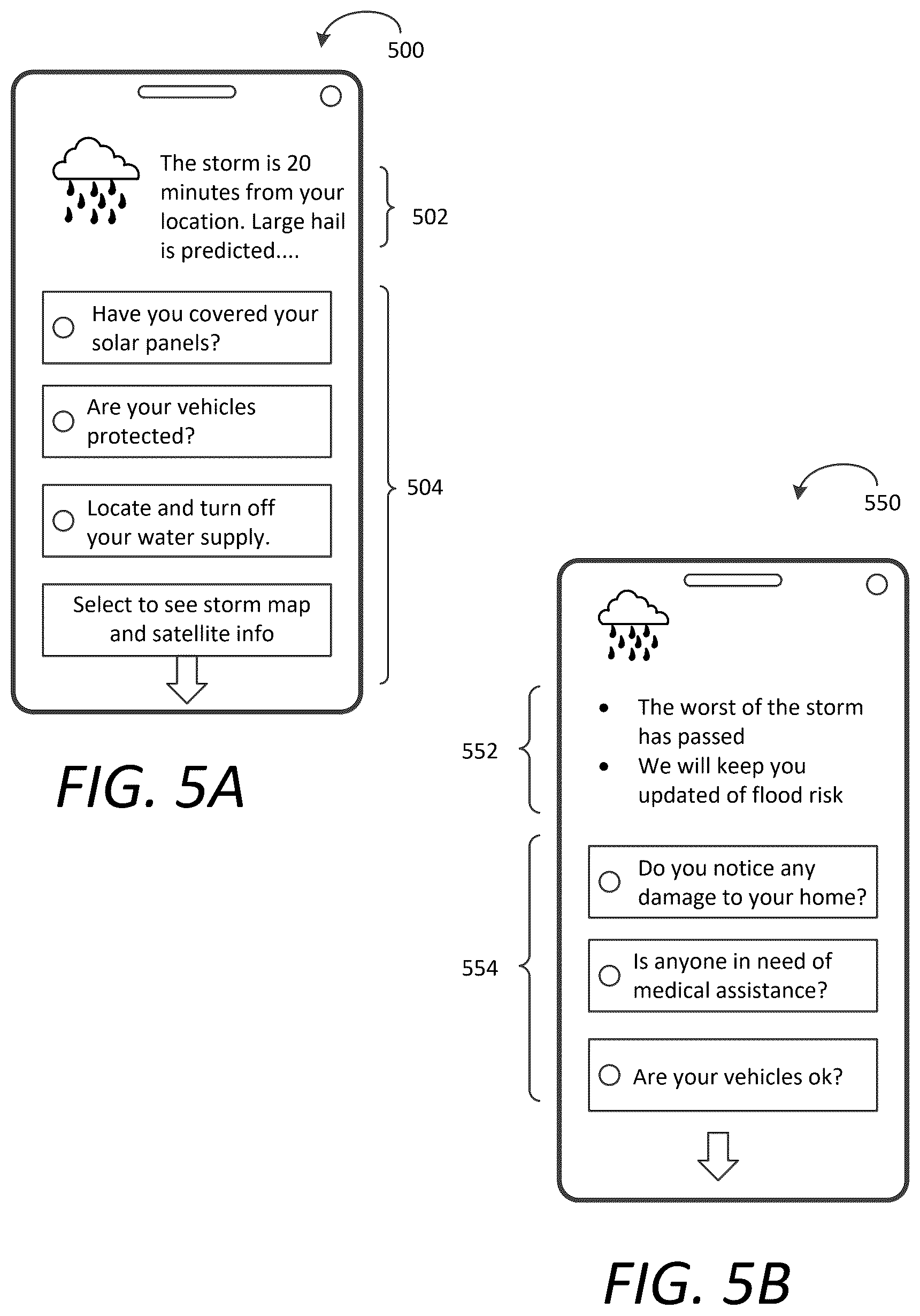 Patent US12315020 Figure 6 – Corroborative claim view interface