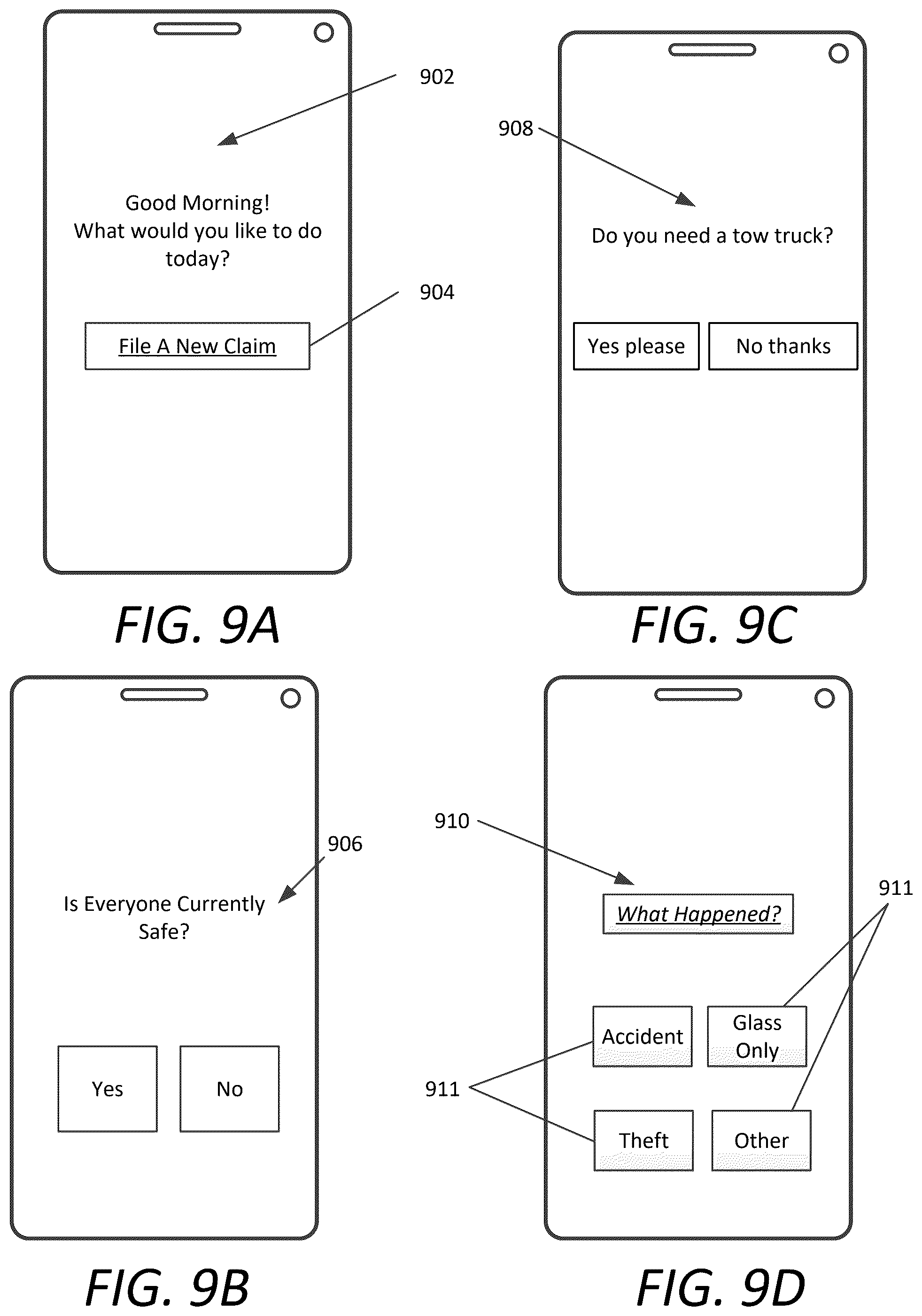 Patent US12315020 Figure 12 – Corroborative claim view interface