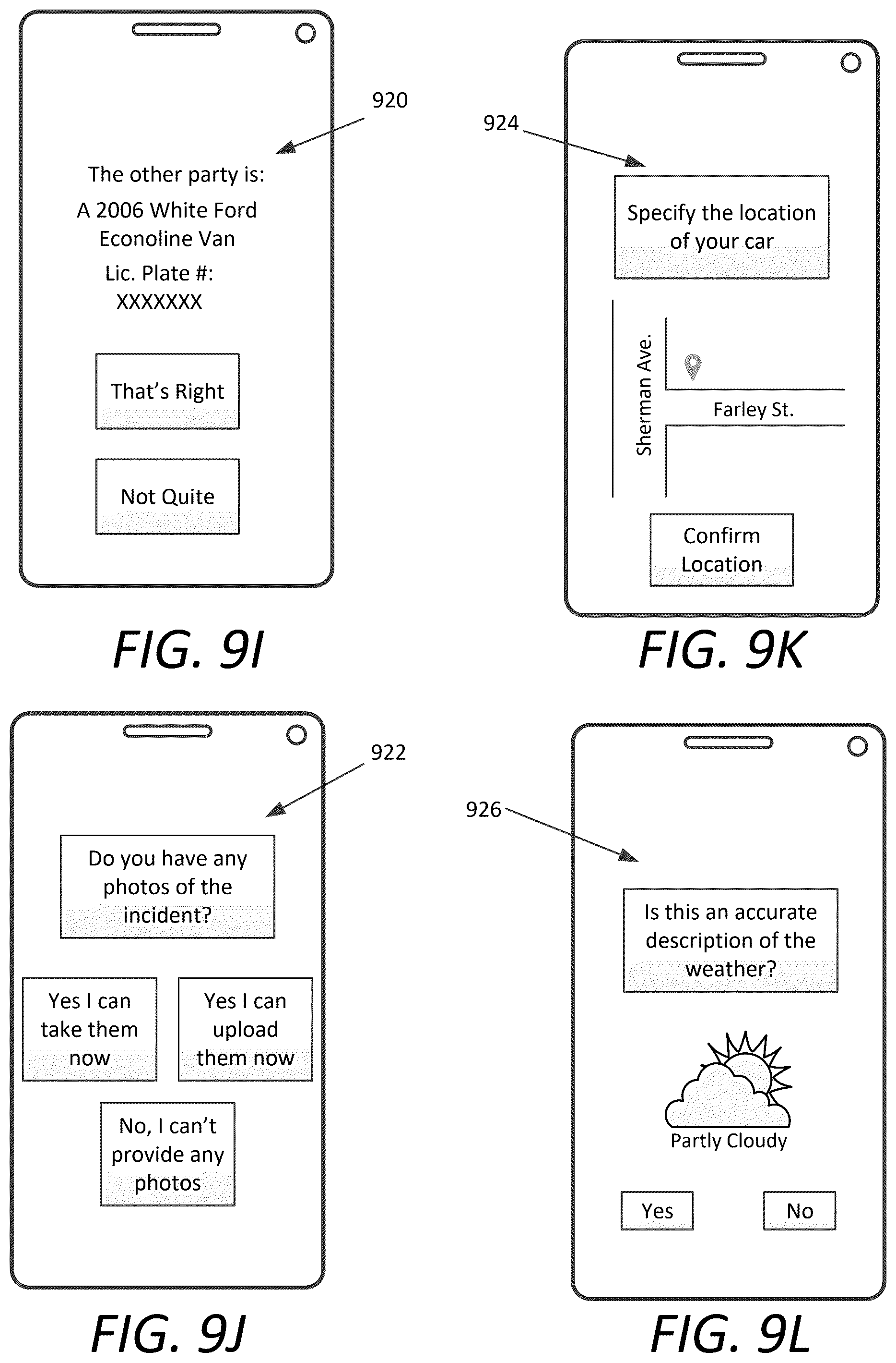 Patent US12315020 Figure 14 – Corroborative claim view interface