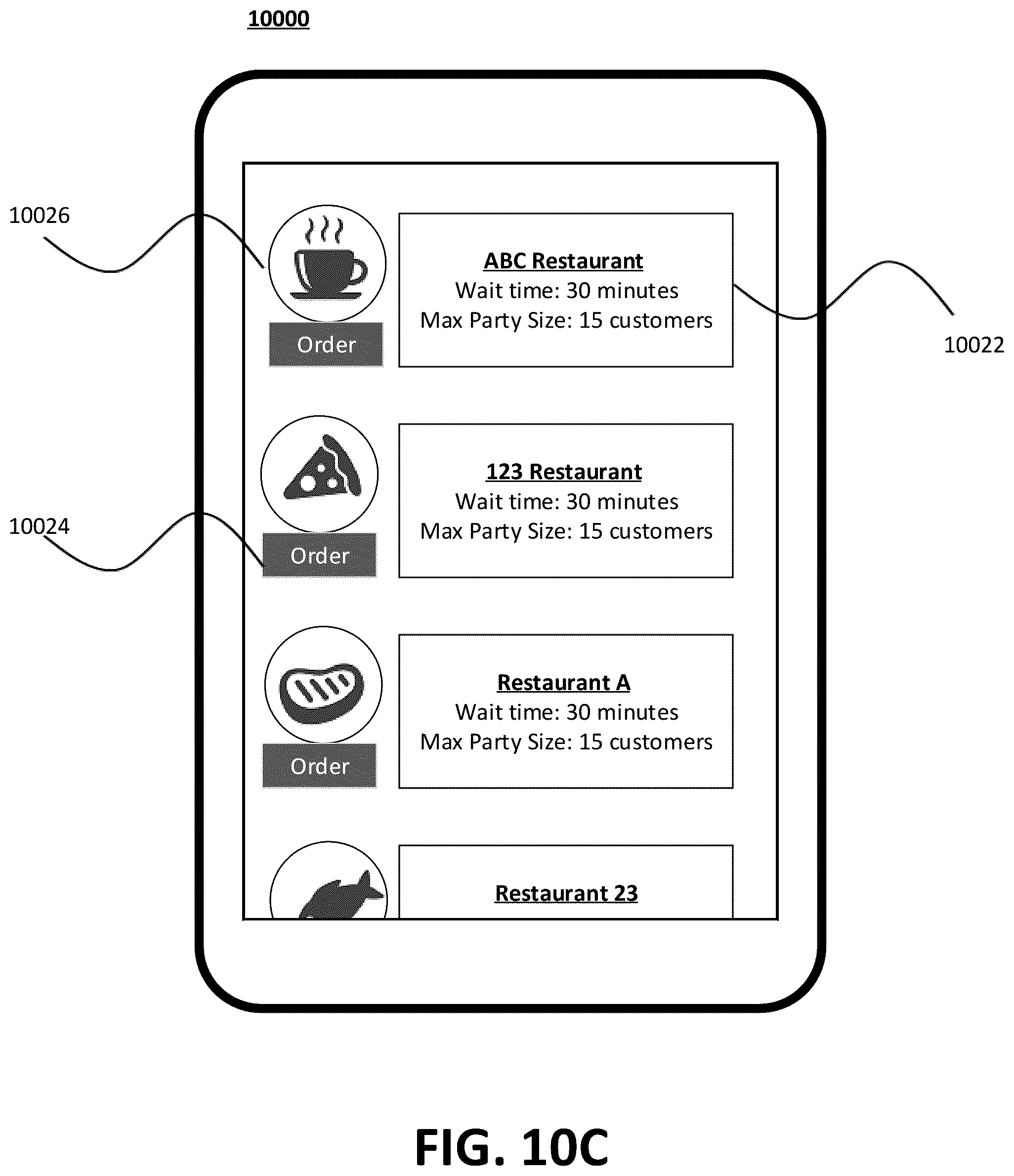 Patent US12315023 Figure 16 – Systems and methods for coordinating ordering between mobile devices