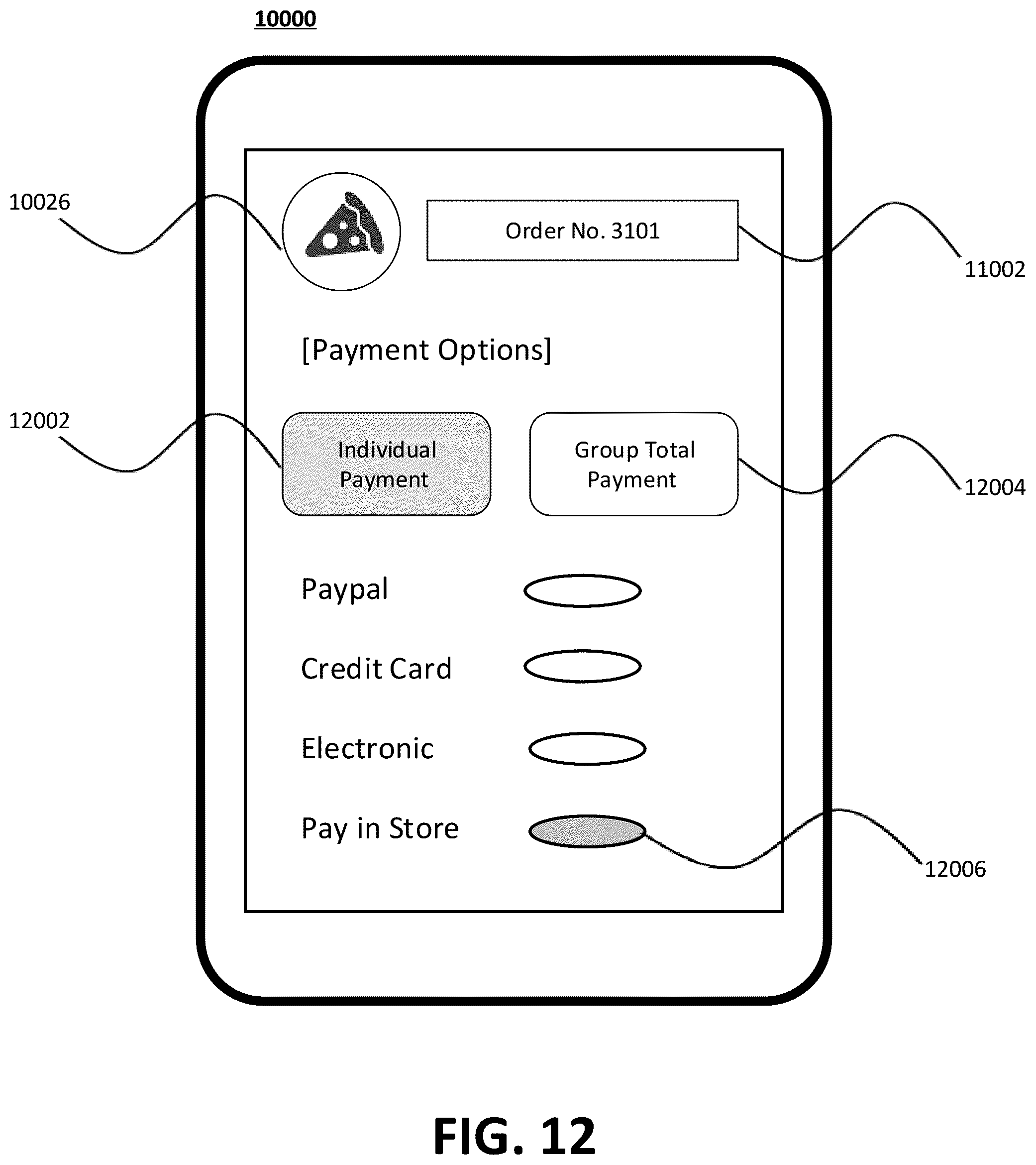 Patent US12315023 Figure 19 – Systems and methods for coordinating ordering between mobile devices