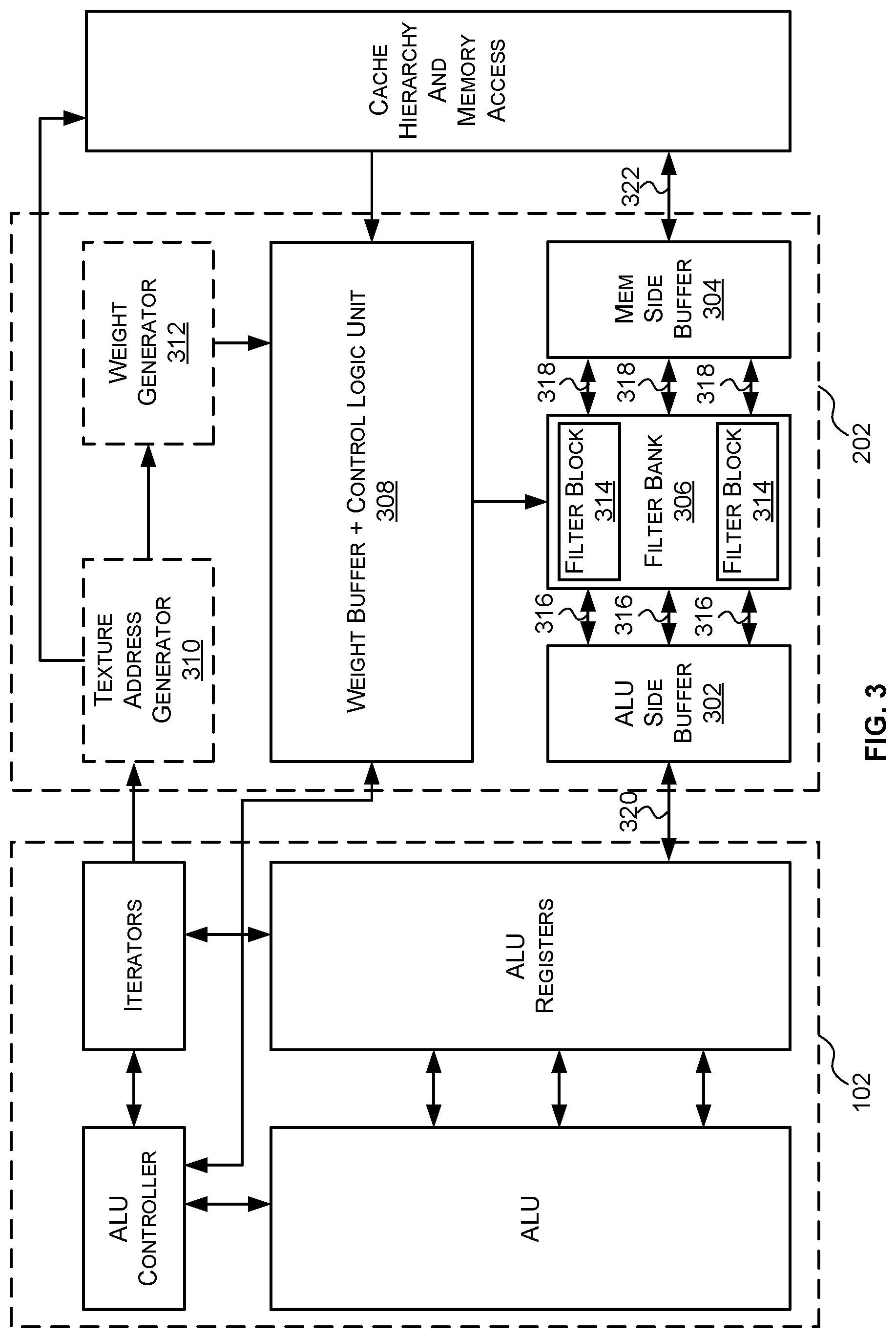 Patent US12315035 Figure 3 – Input/output filter unit for graphics processing unit