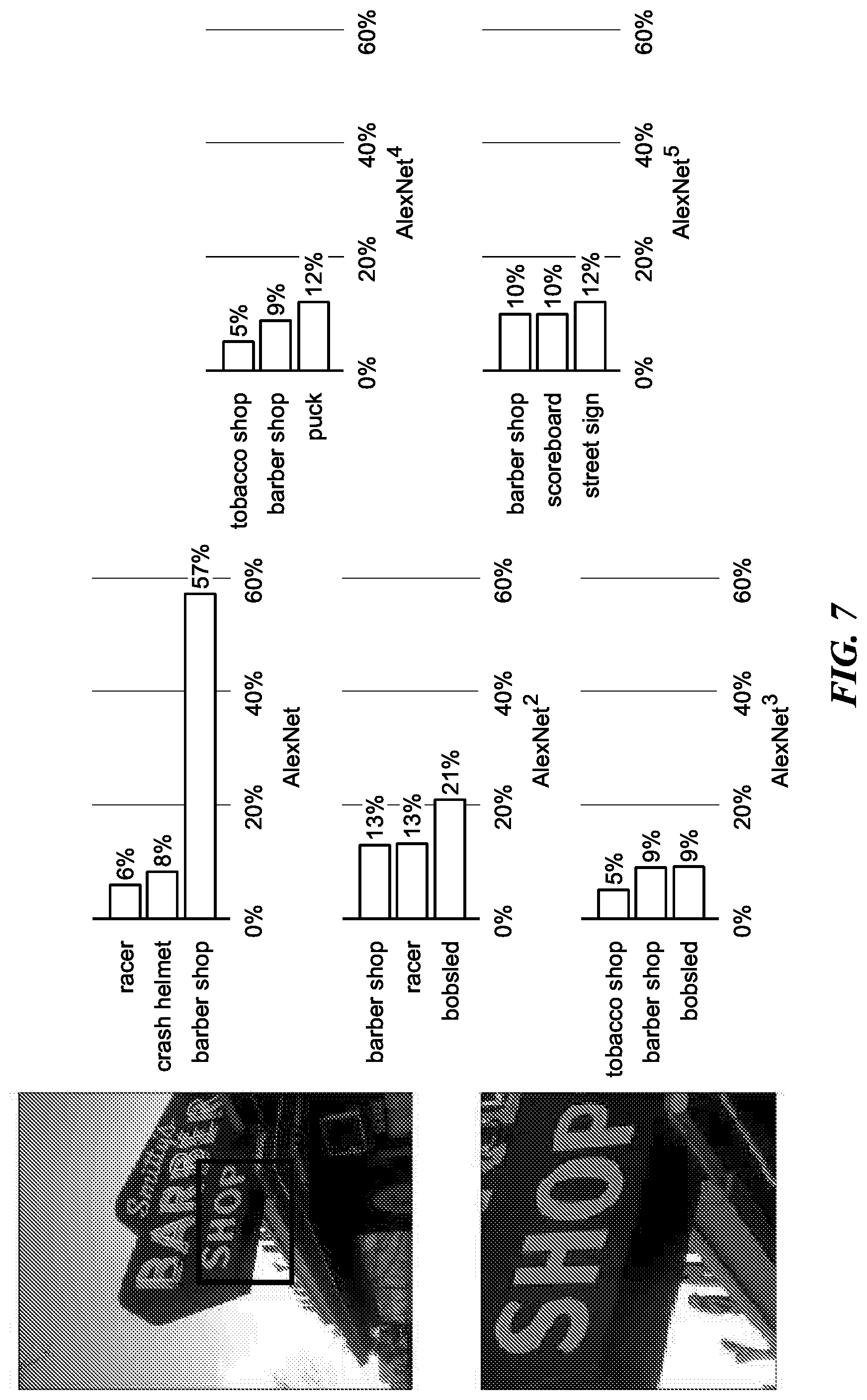 Patent US12315053 Figure 7 – Image classification through label progression