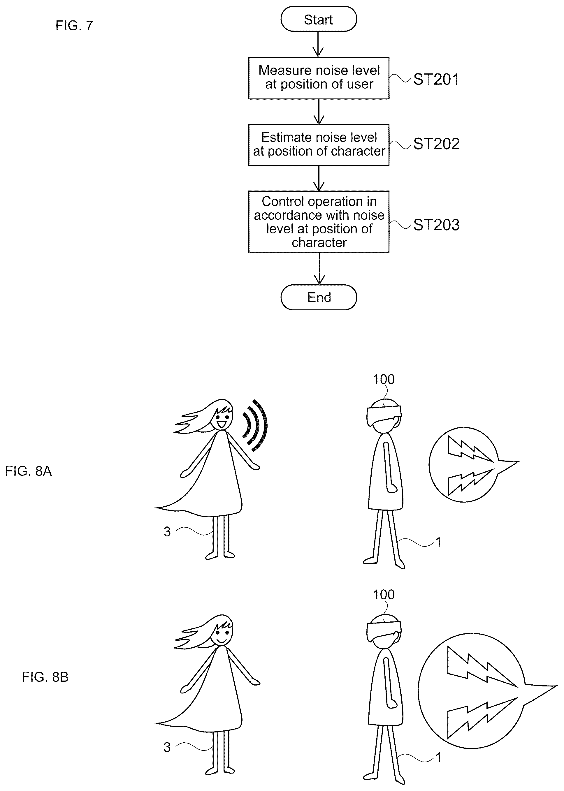 Patent US12315055 Figure 5 – Information processing apparatus and information processing method for processing sound of real environment for displaying virtual experience