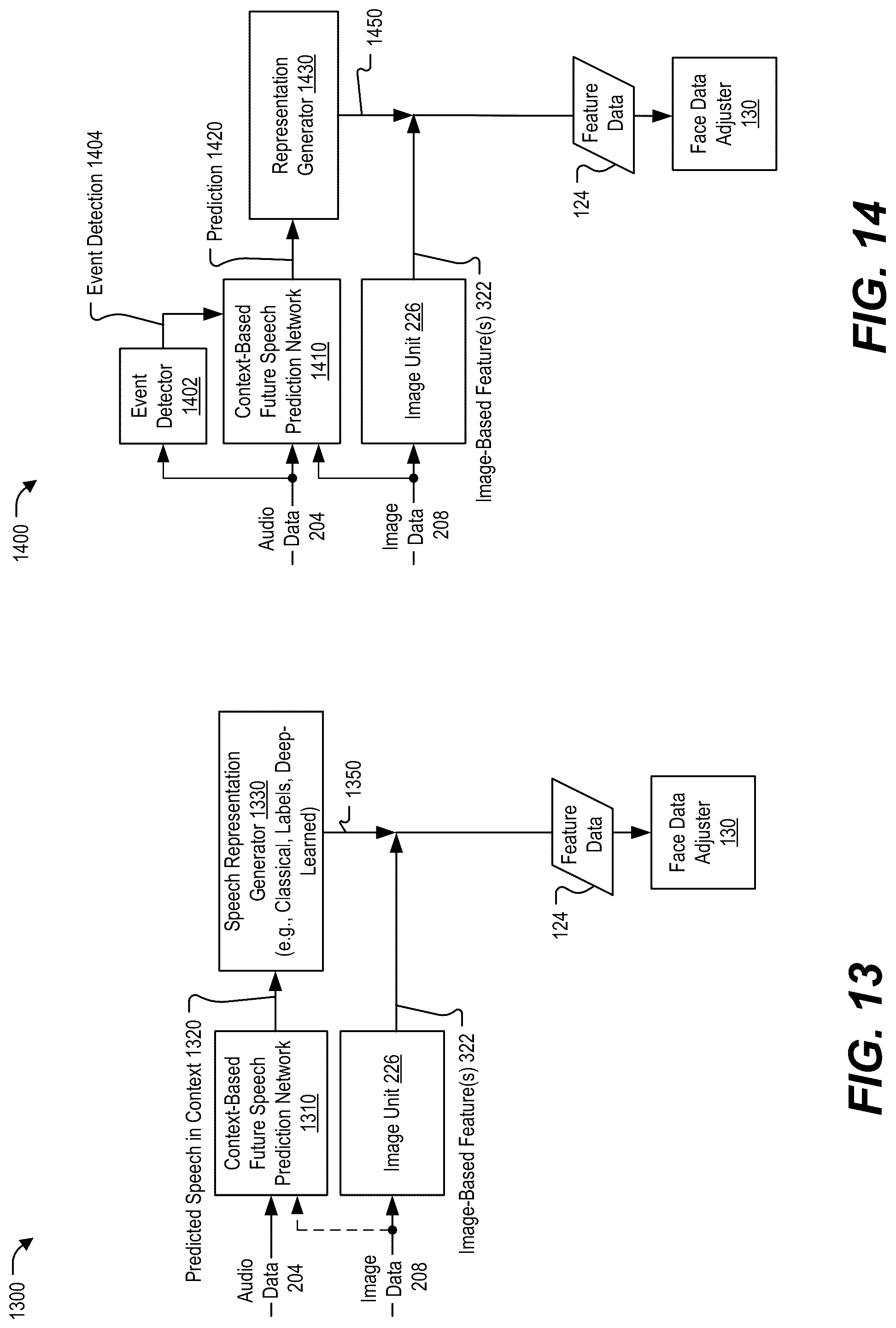 Patent US12315057 Figure 8 – Avatar facial expressions based on semantical context