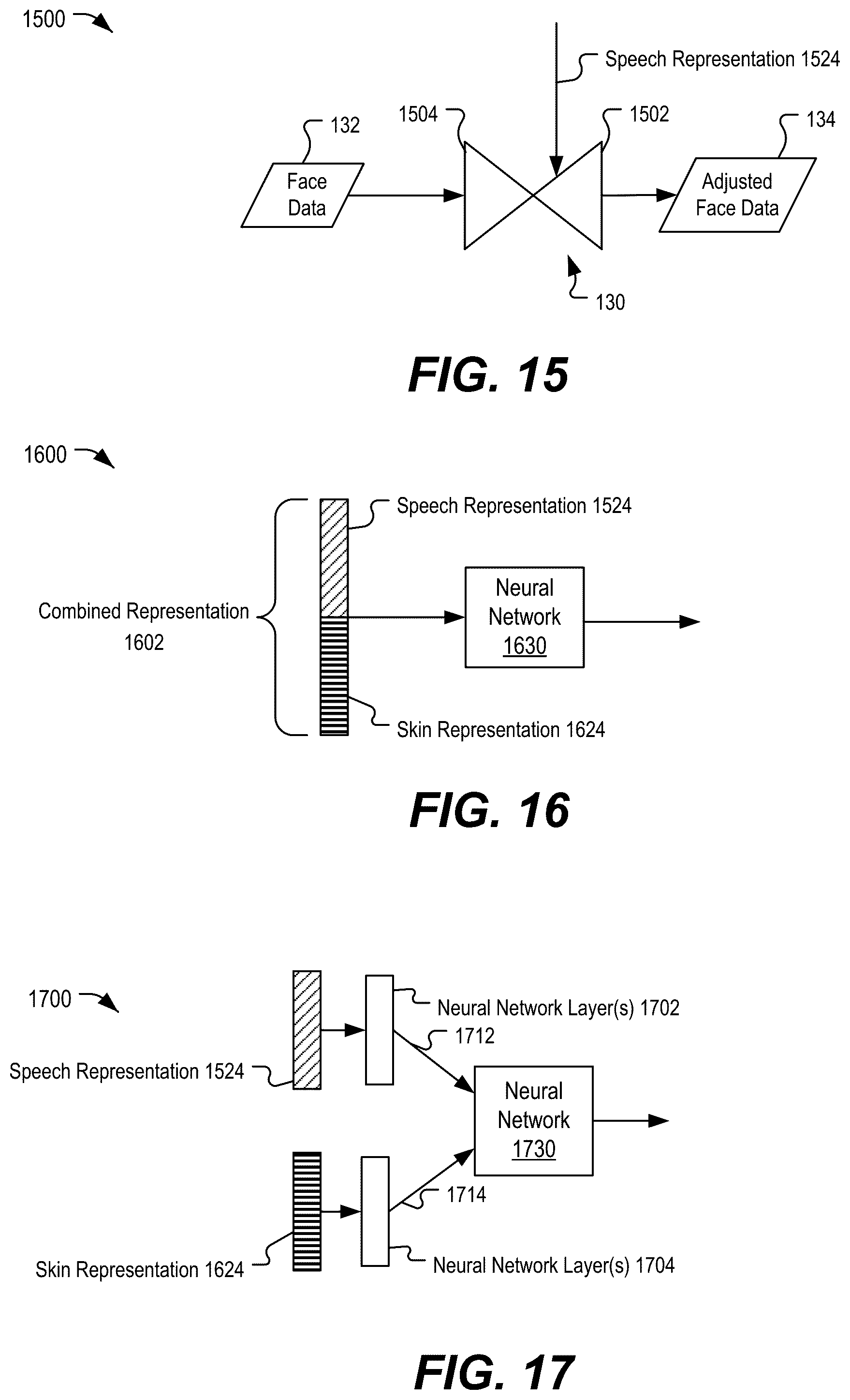 Patent US12315057 Figure 9 – Avatar facial expressions based on semantical context