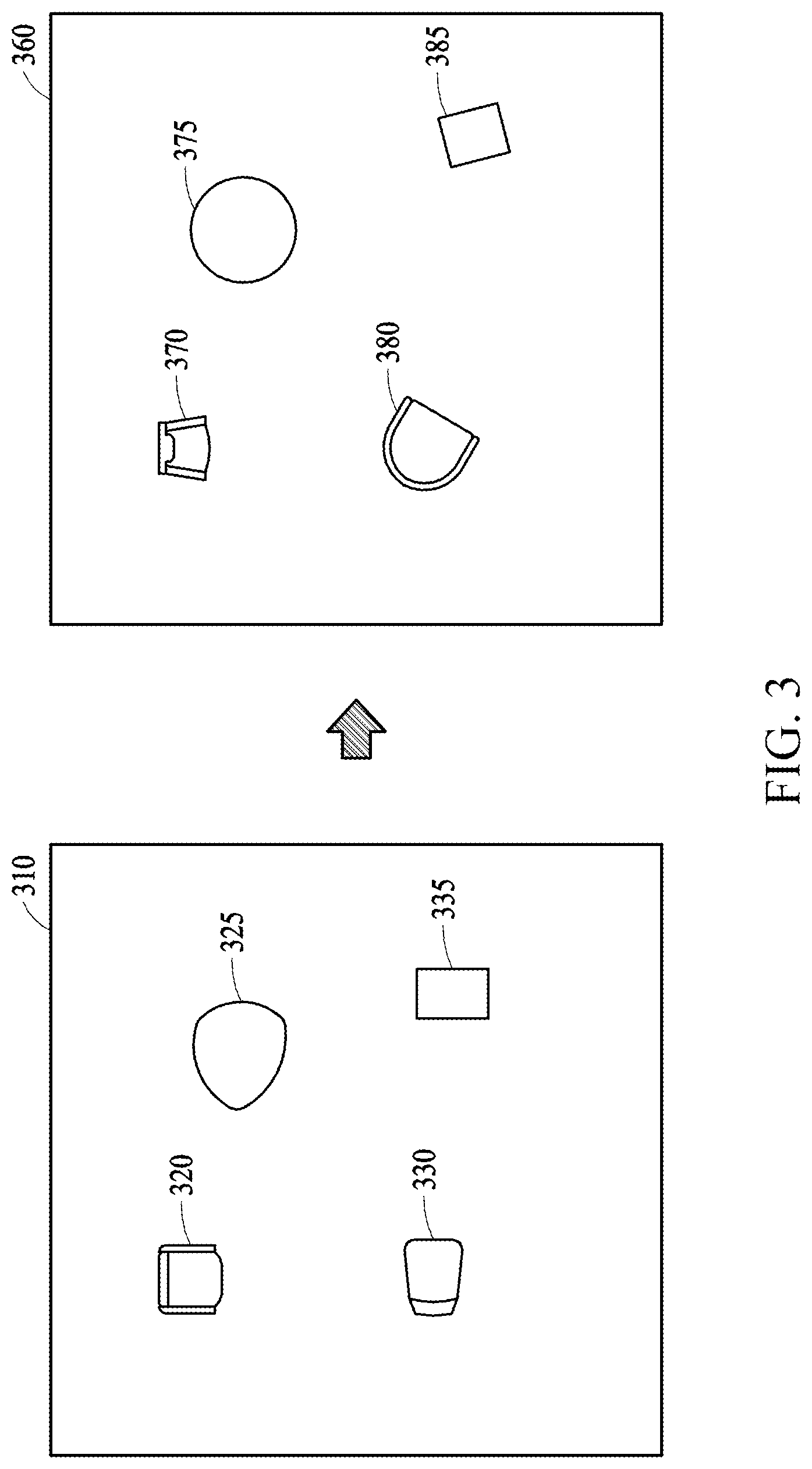 Patent US12315058 Figure 3 – Method and apparatus with object motion transfer