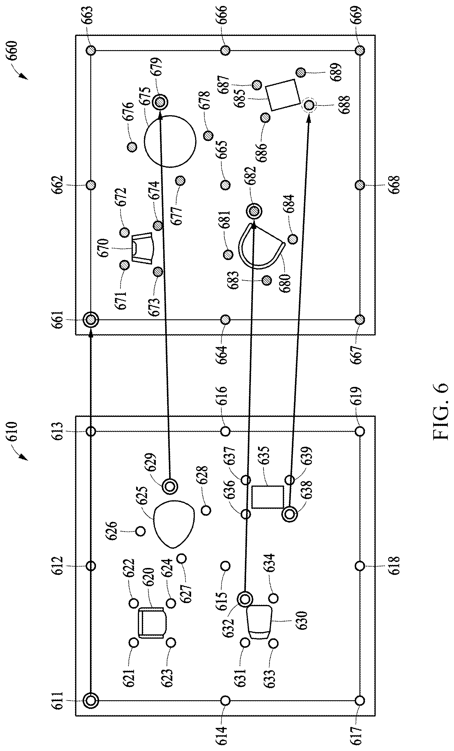 Patent US12315058 Figure 6 – Method and apparatus with object motion transfer