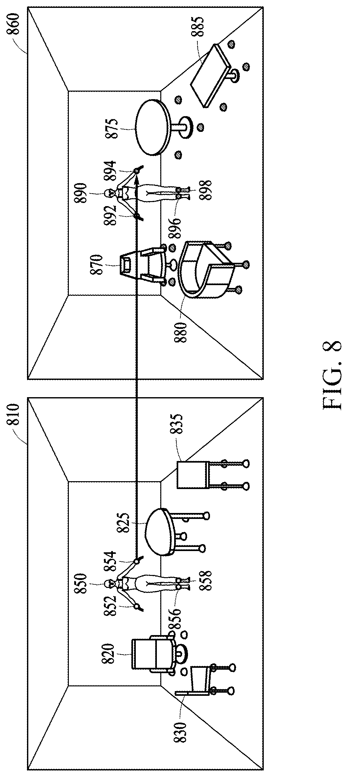 Patent US12315058 Figure 10 – Method and apparatus with object motion transfer