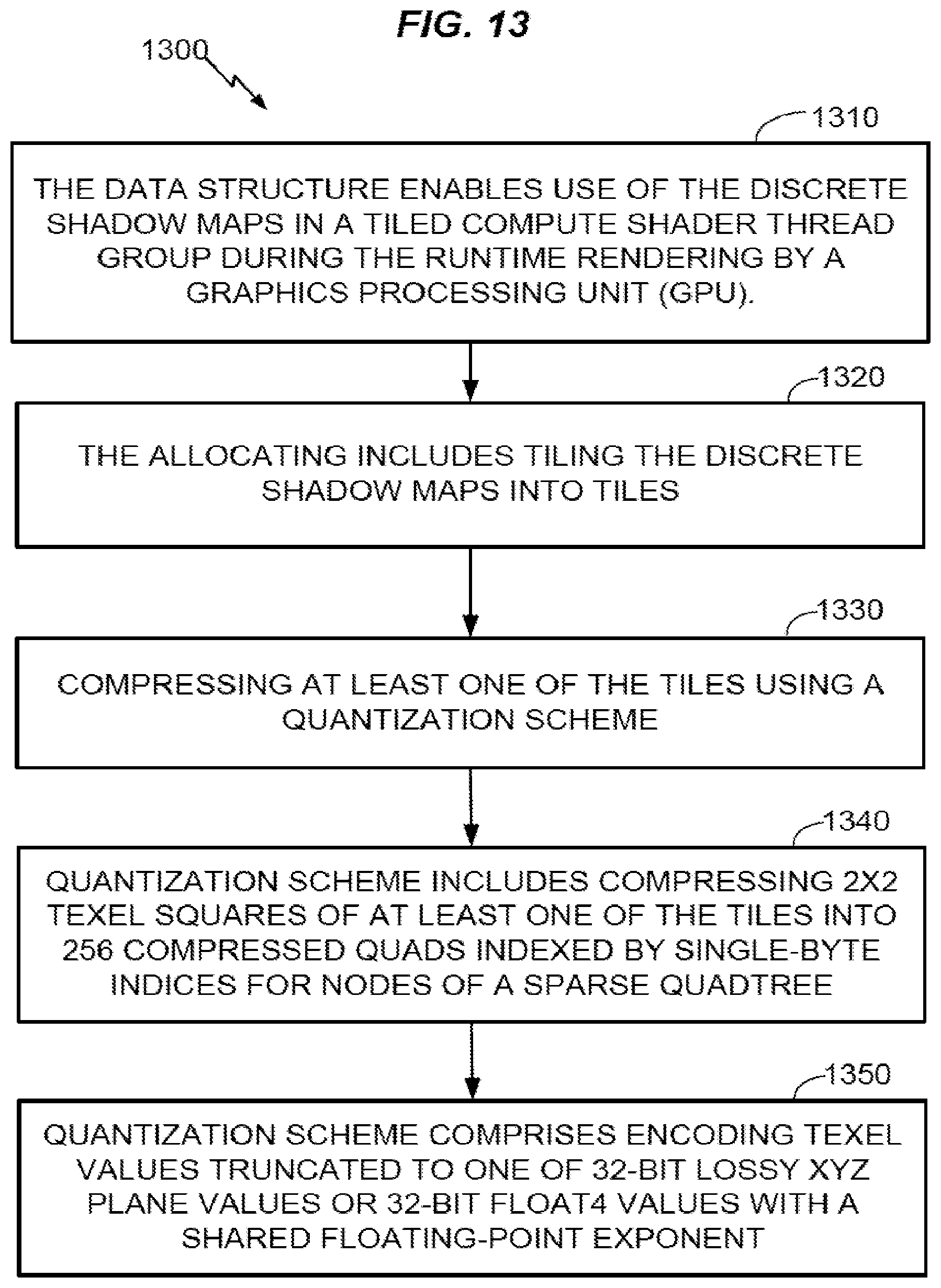 Patent US12315068 Figure 12 – Efficient real-time shadow rendering