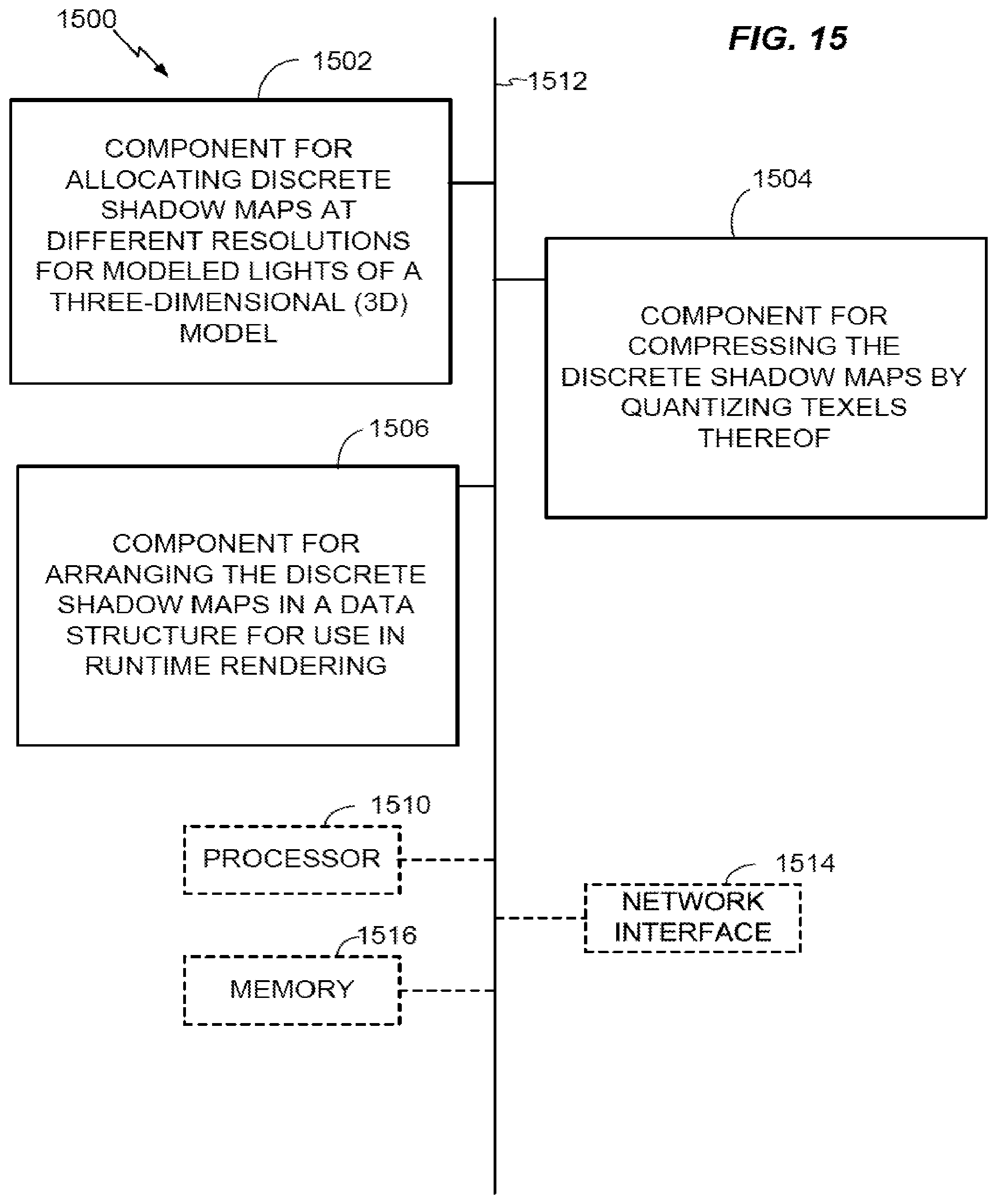 Patent US12315068 Figure 14 – Efficient real-time shadow rendering