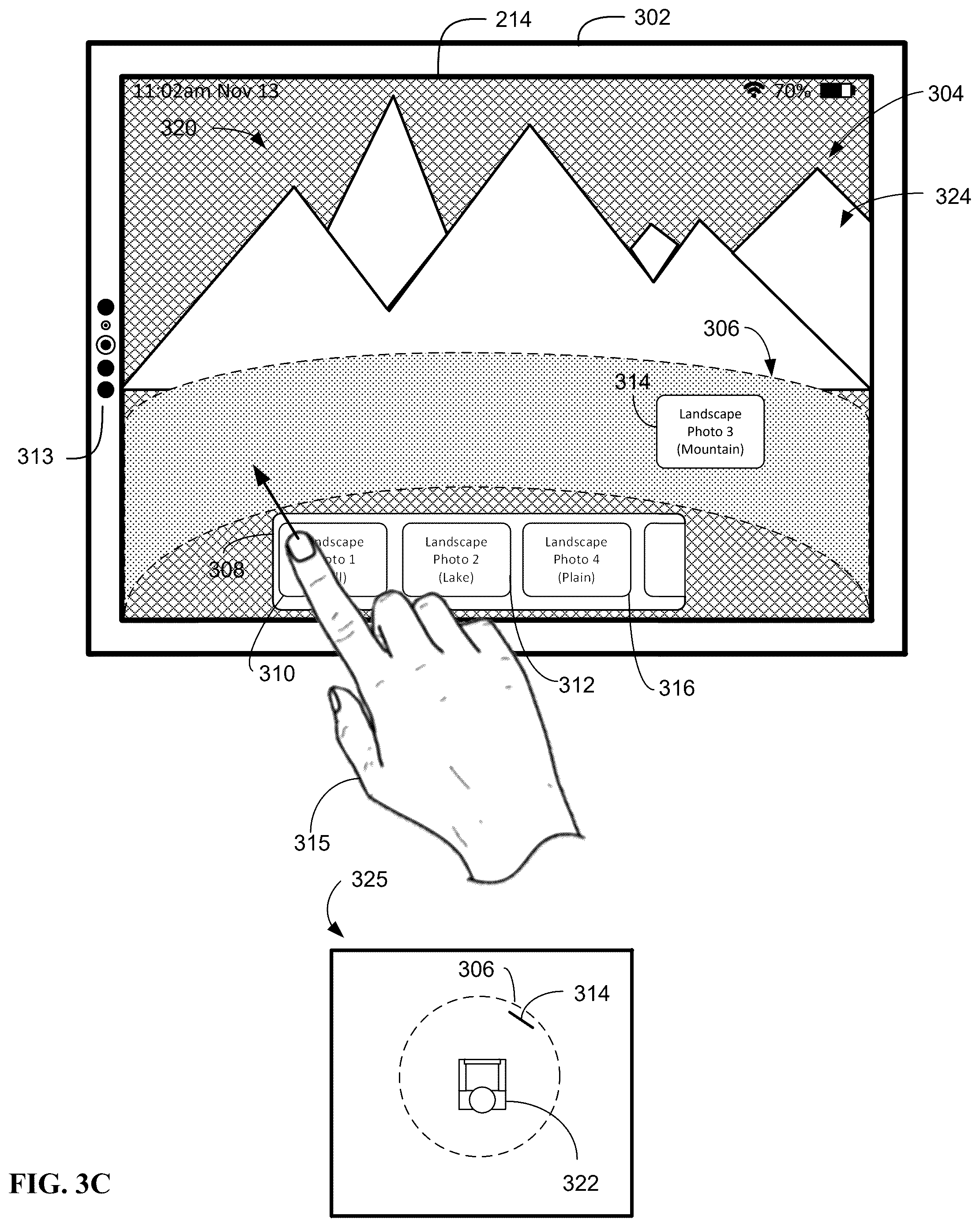 Patent US12315071 Figure 6 – Devices and methods for generating and/or presenting three-dimensional landscapes