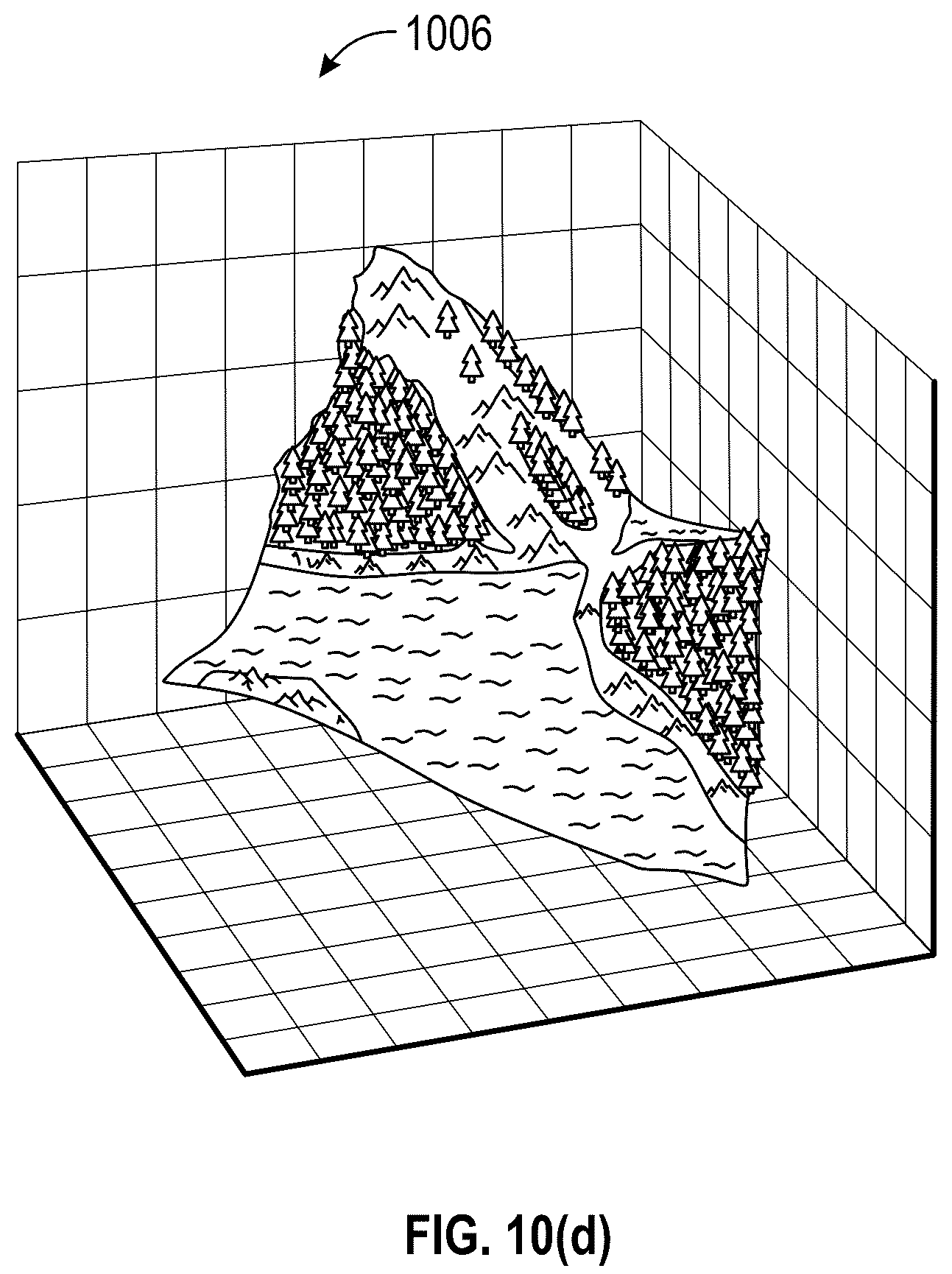 Patent US12315071 Figure 18 – Devices and methods for generating and/or presenting three-dimensional landscapes