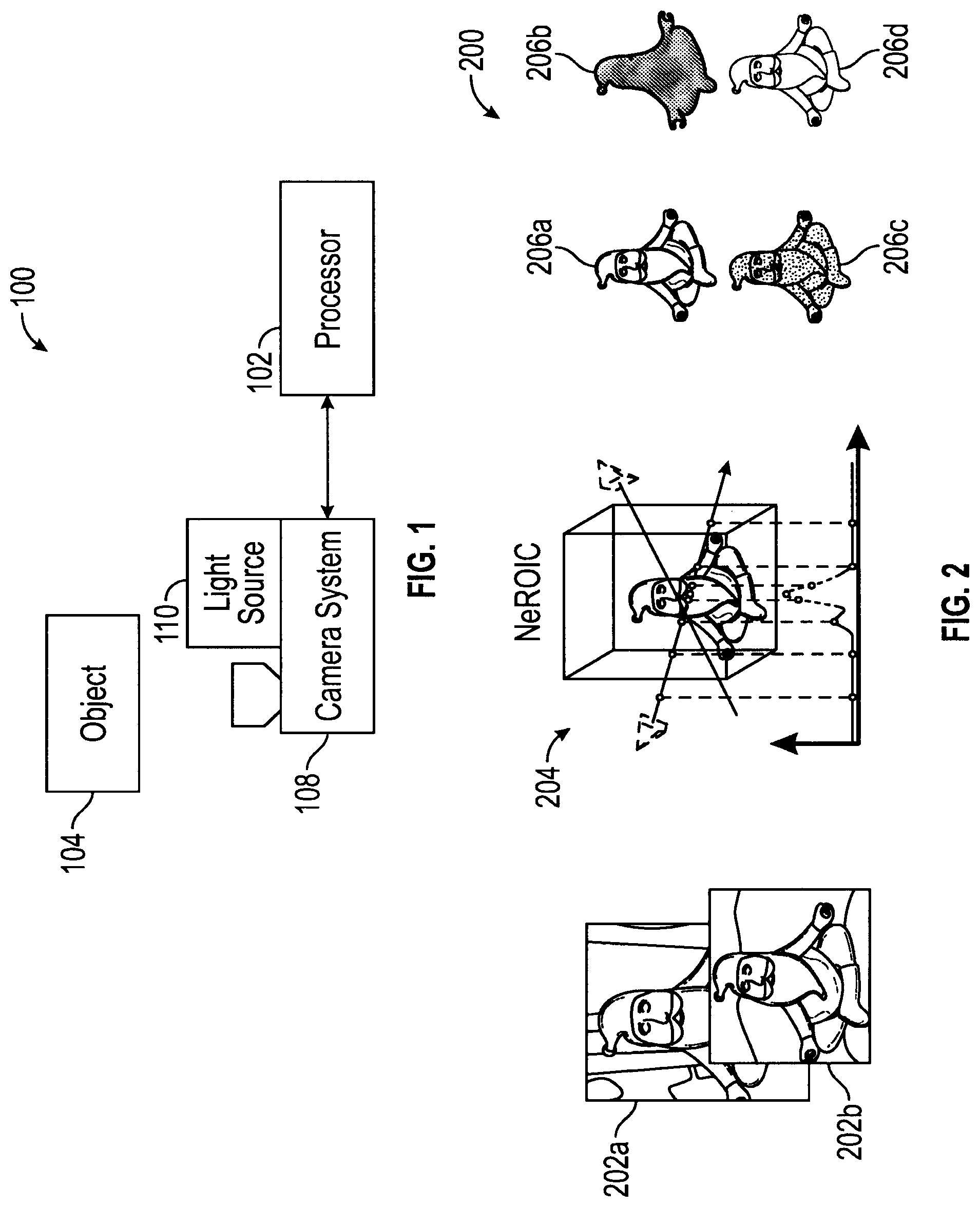 Patent US12315075 Figure 1 – Object-centric neural decomposition for image re-rendering