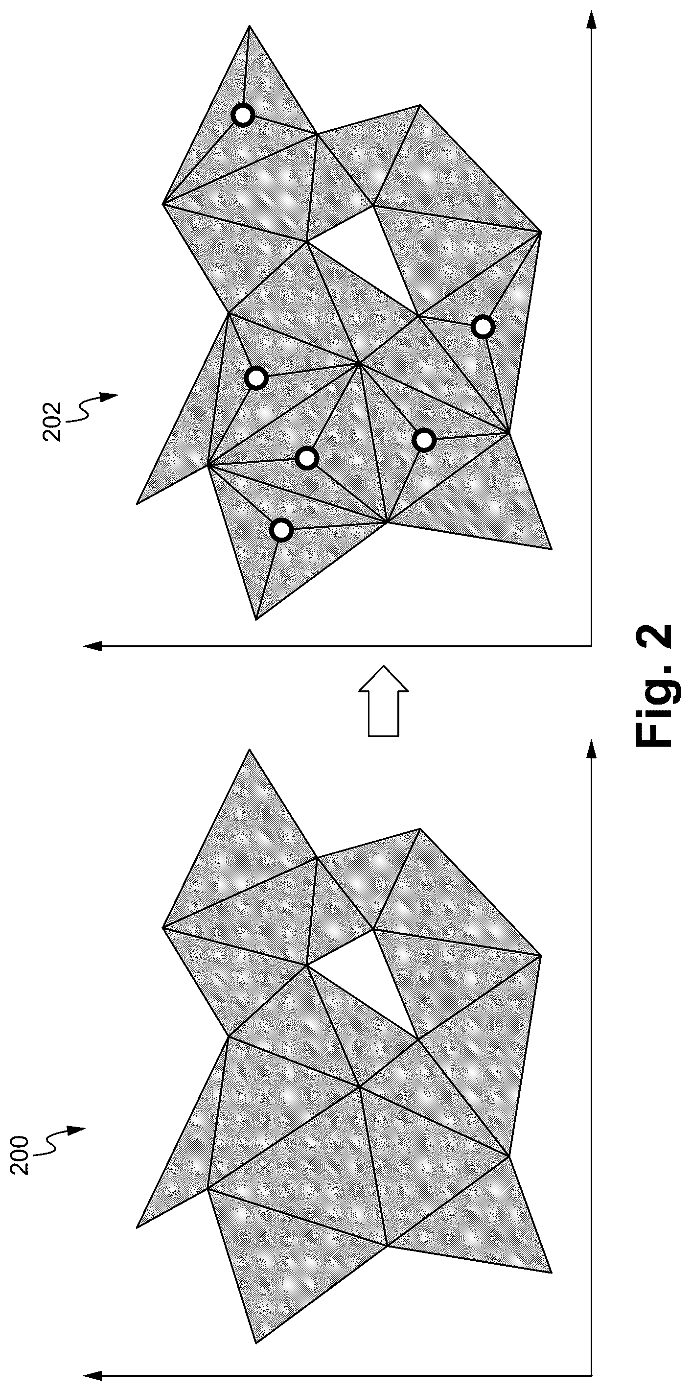 Patent US12315081 Figure 2 – Mesh patch sub-division