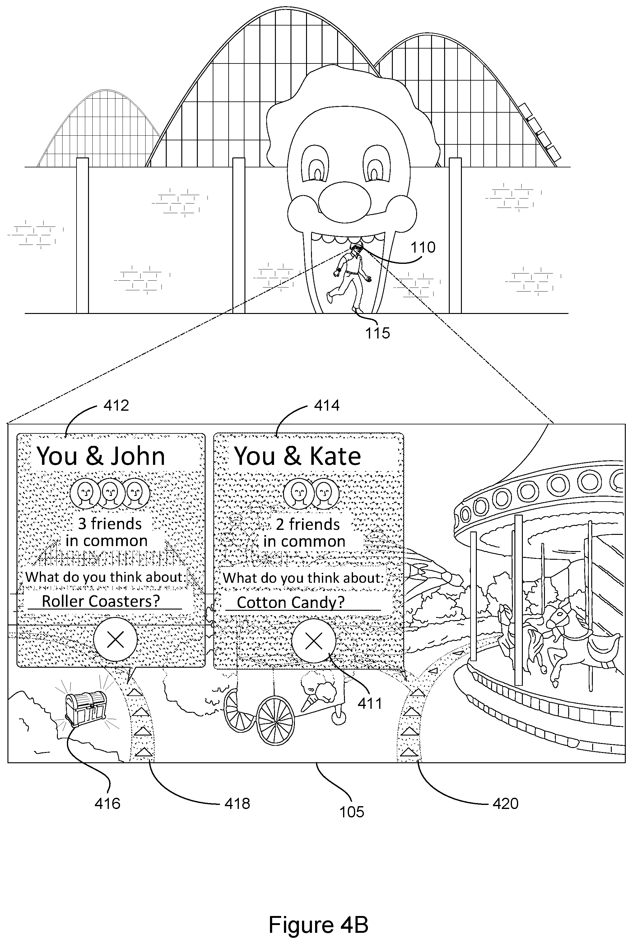 Patent US12315085 Figure 20 – Methods for participating in an artificial-reality application that coordinates artificial-reality activities between a user and at least one suggested user