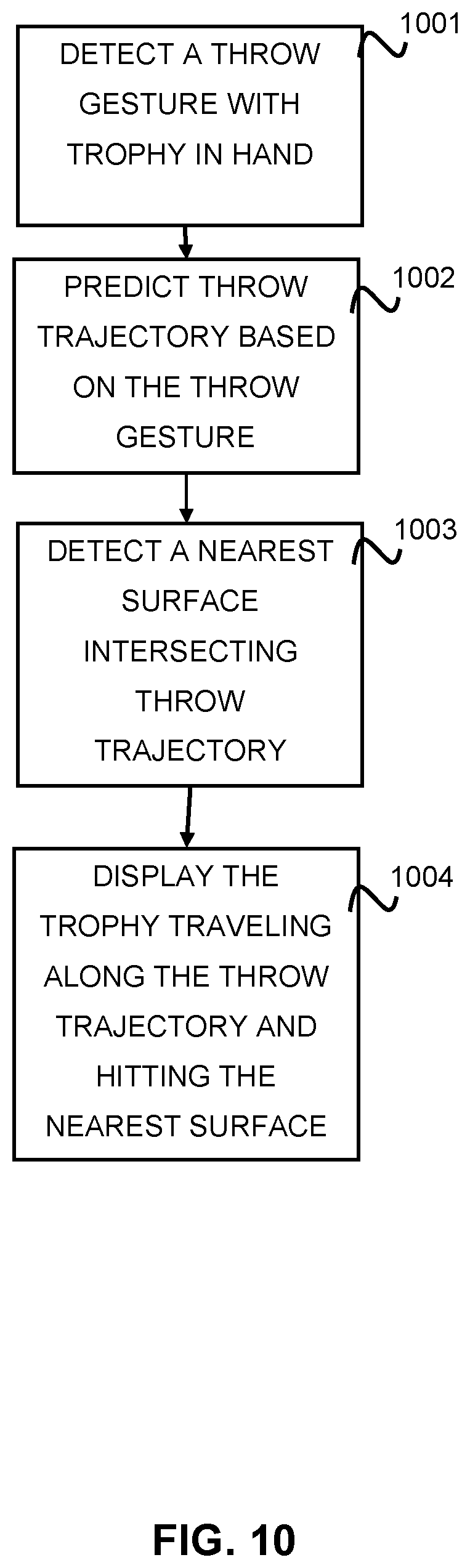 Patent US12315087 Figure 10 – Interactive augmented reality trophy system