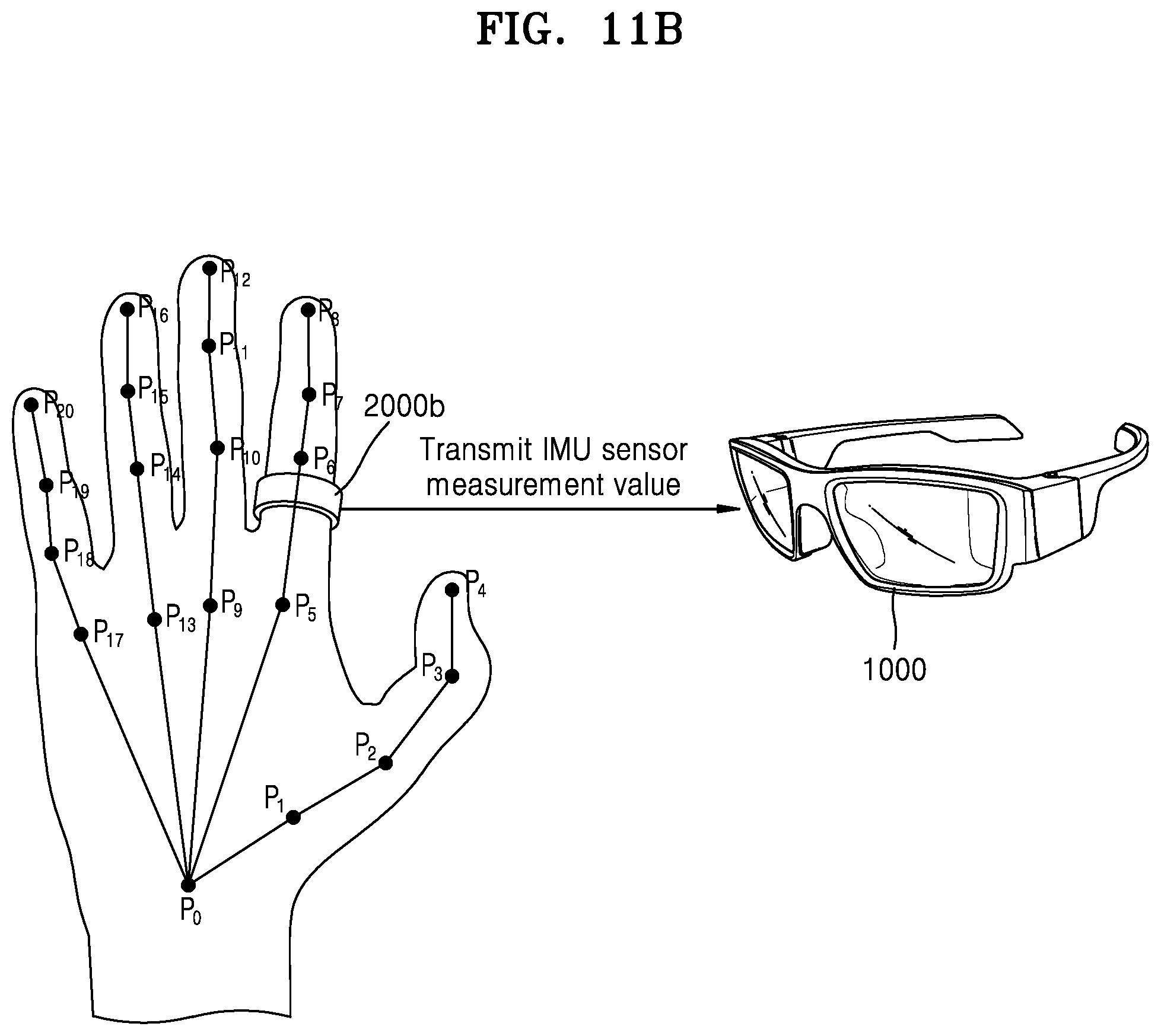 Patent US12315088 Figure 15 – Augmented reality device for obtaining position information of joints of user's hand and operating method thereof