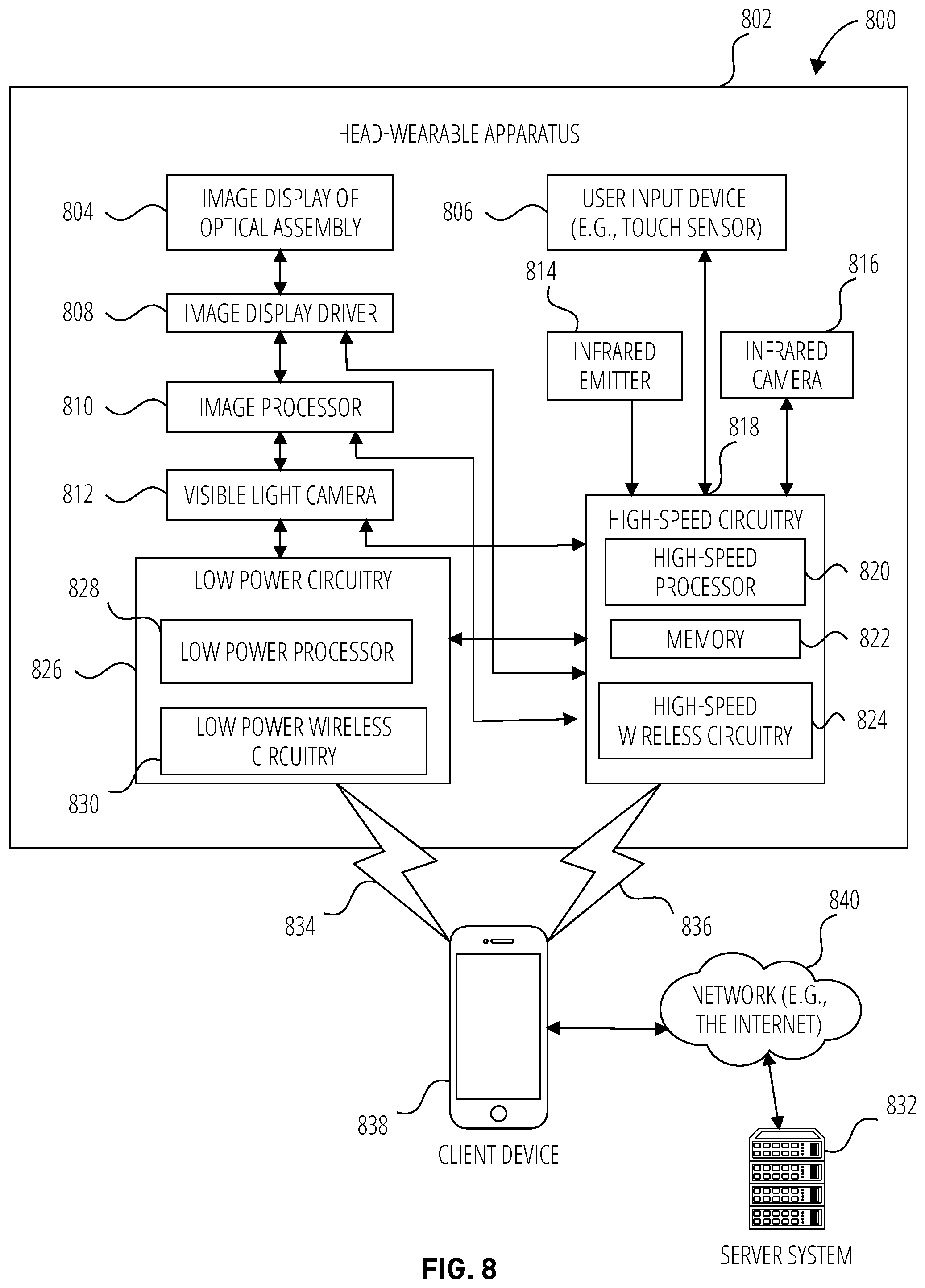 Patent US12315089 Figure 8 – Augmented reality ergonomics evaluation system