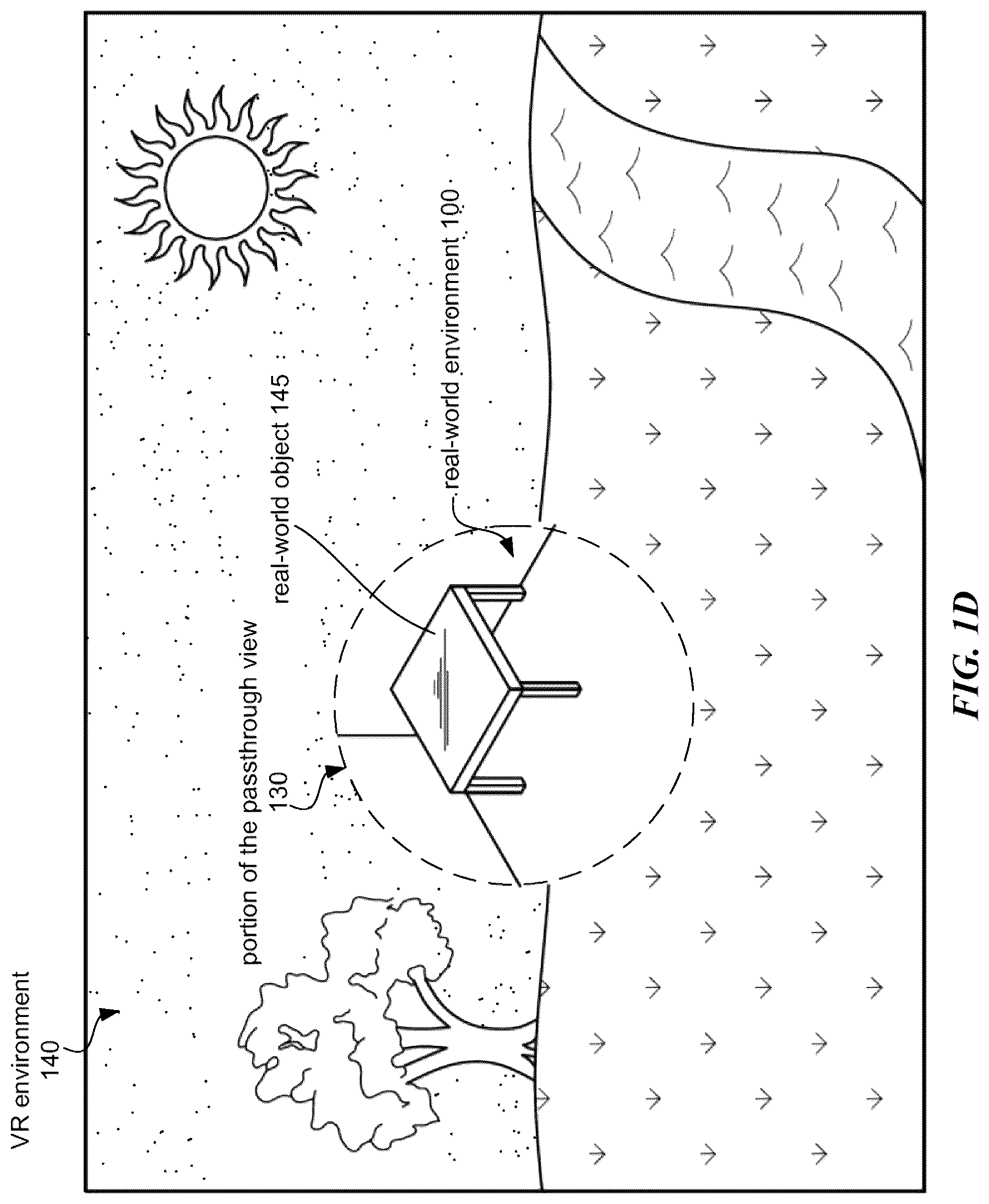Patent US12315092 Figure 4 – Systems and methods for providing spatial awareness in virtual reality