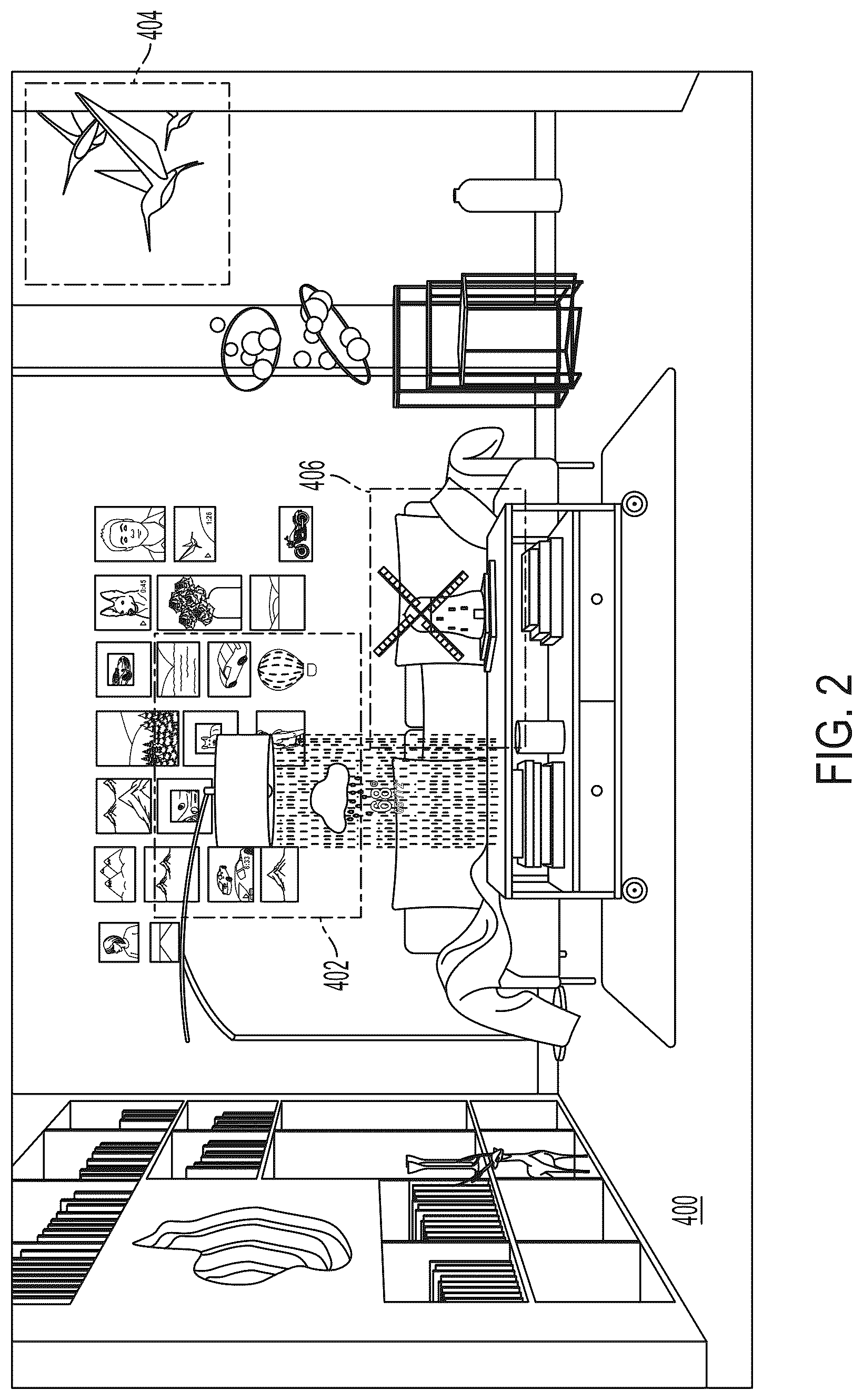 Patent US12315097 Figure 2 – Cross reality system with fast localization