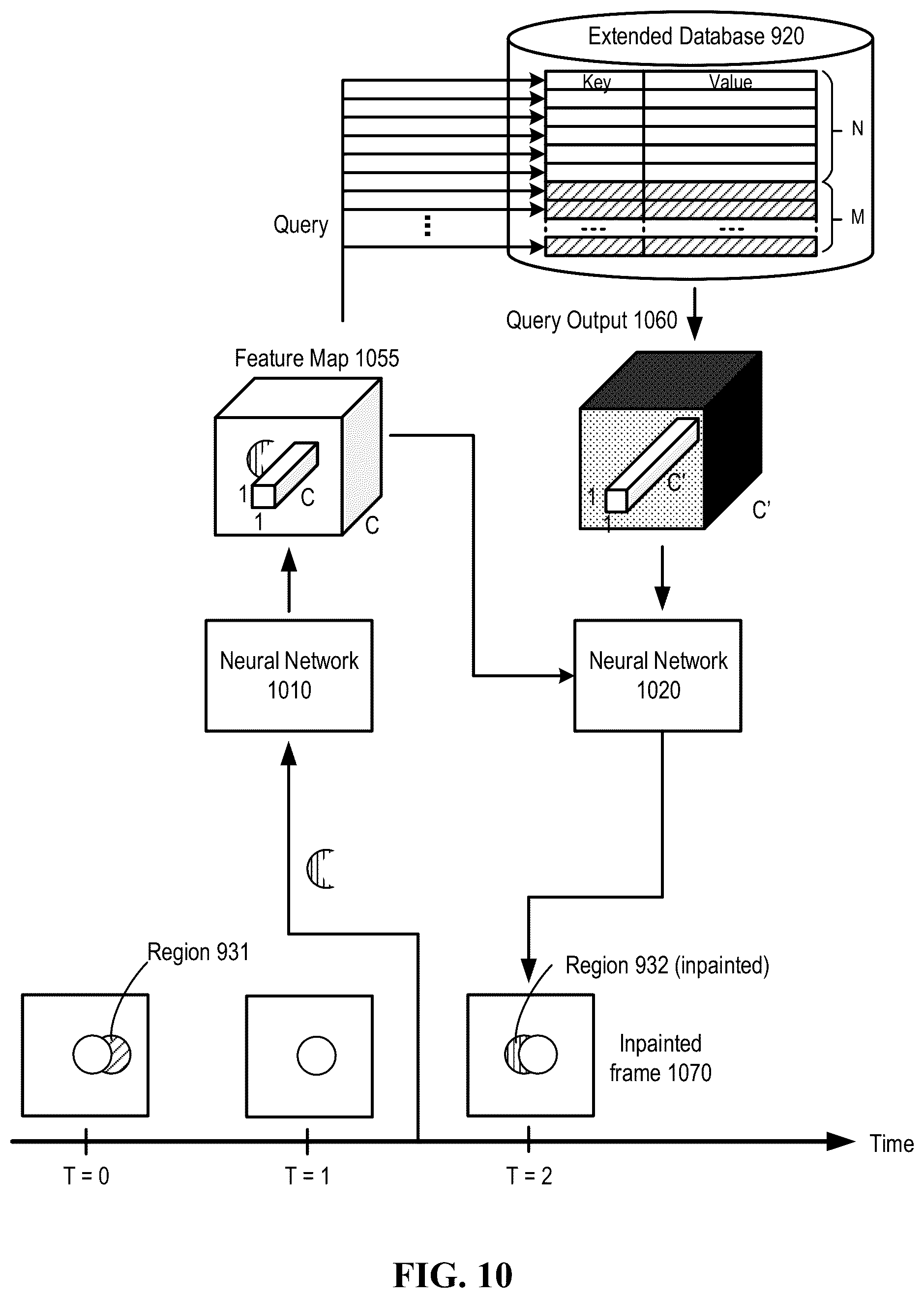 Patent US12315106 Figure 8 – Frame sequence quality booster using information in an information repository