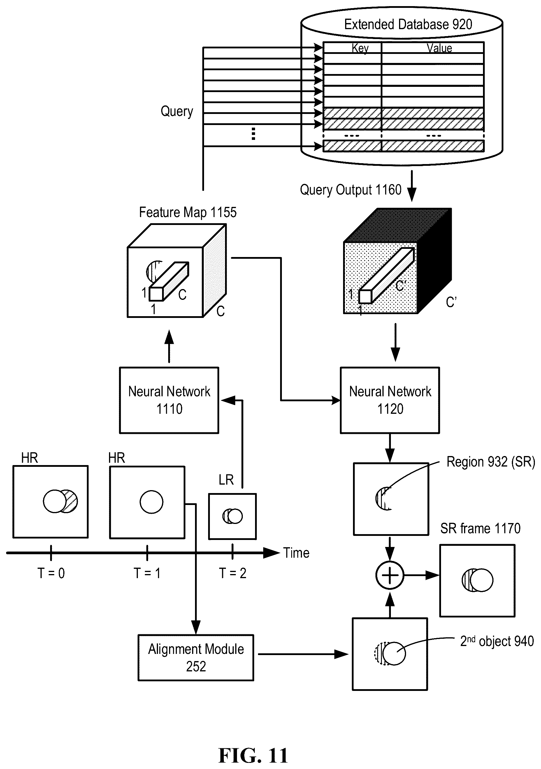 Patent US12315106 Figure 9 – Frame sequence quality booster using information in an information repository