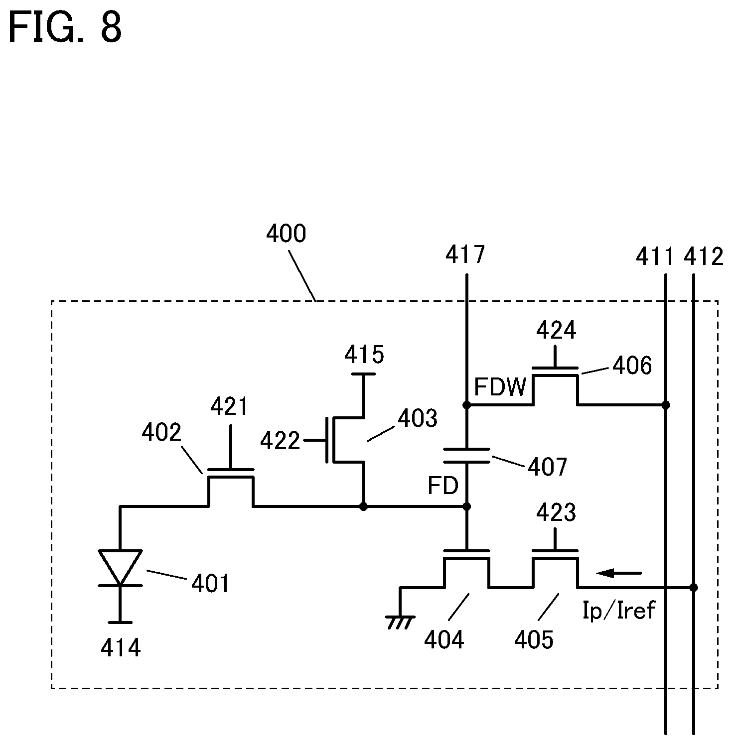 Patent US12315107 Figure 8 – Imaging system, driving assistance system, and program