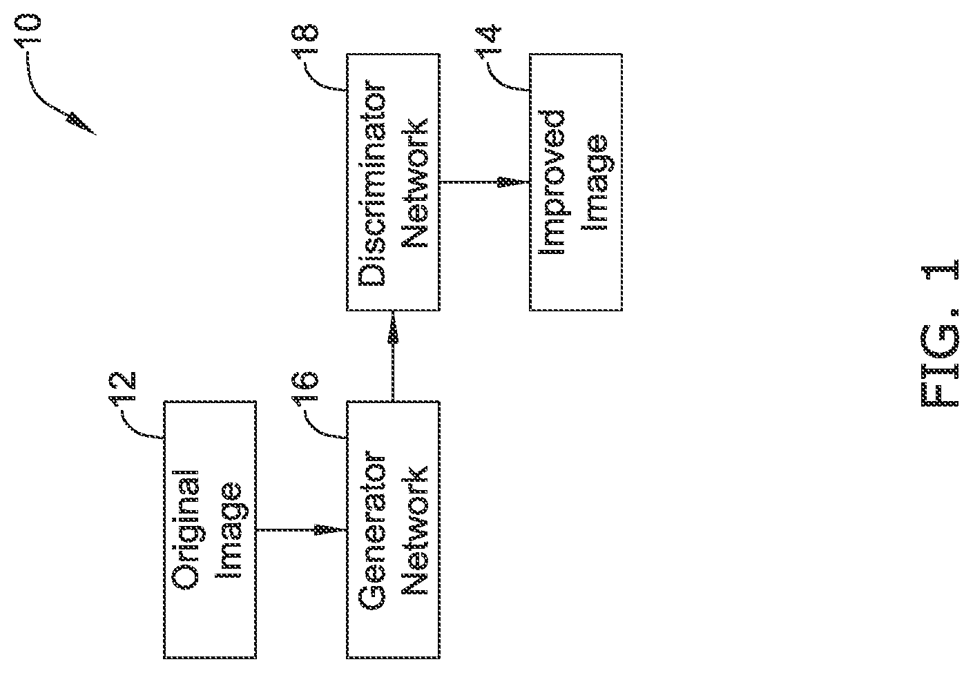 Patent US12315110 Figure 1 – Using integrated system to enhance a reference image