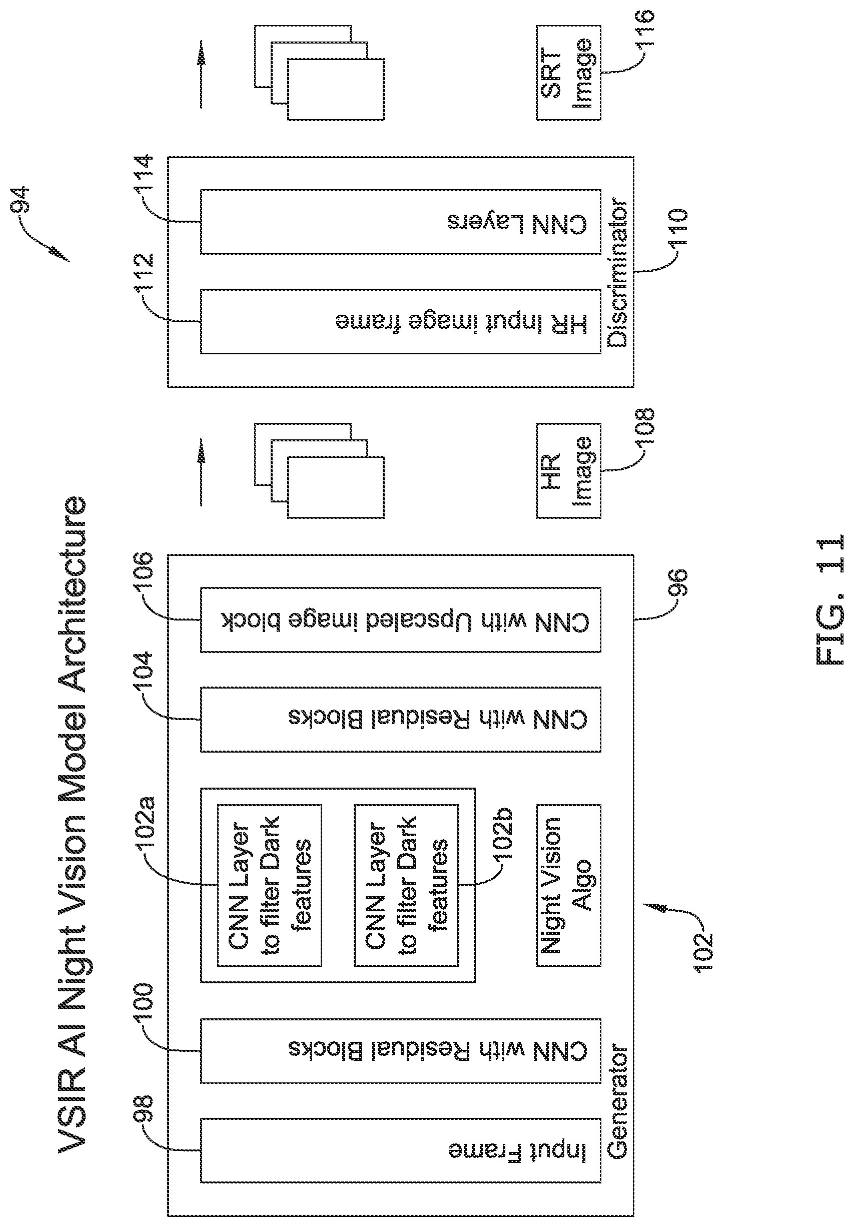 Patent US12315110 Figure 11 – Using integrated system to enhance a reference image