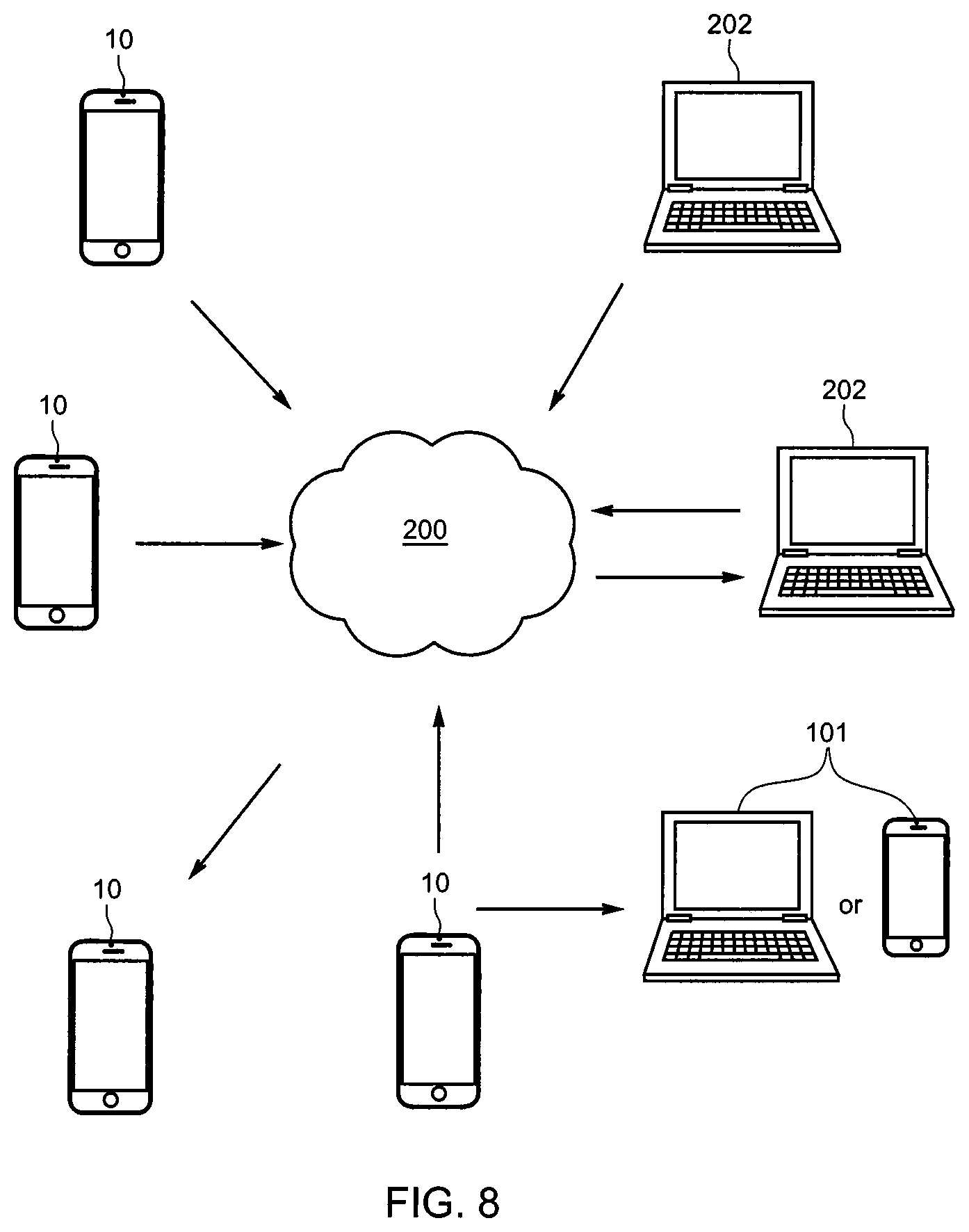 Patent US12315127 Figure 8 – Reporting method