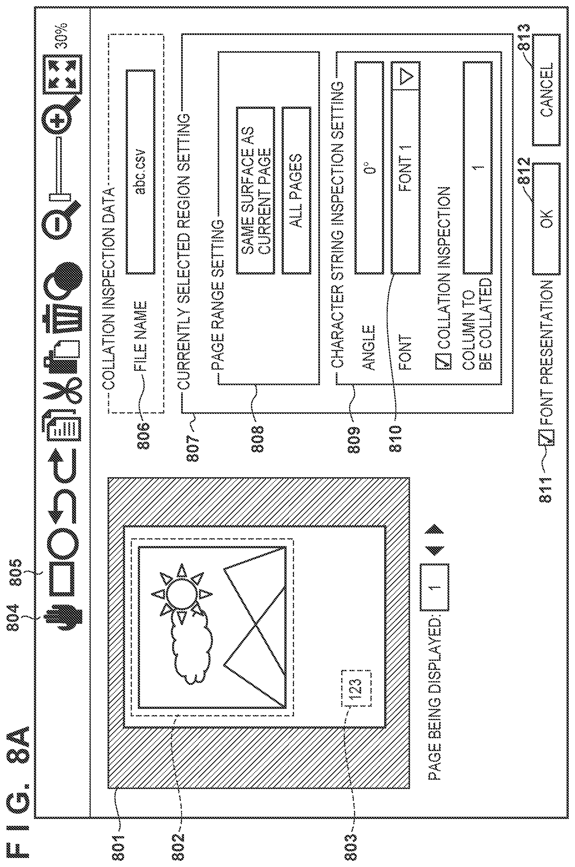 Patent US12315138 Figure 8 – Information processing apparatus, setting method, inspection system, and medium