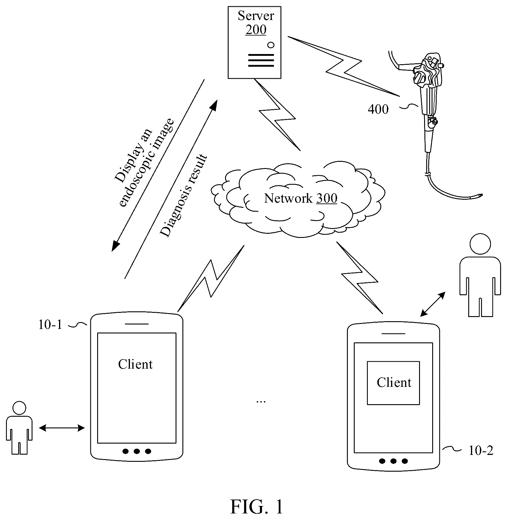 Patent US12315144 — Endoscopic image processing method and apparatus, electronic device, and storage medium — Figure 1
