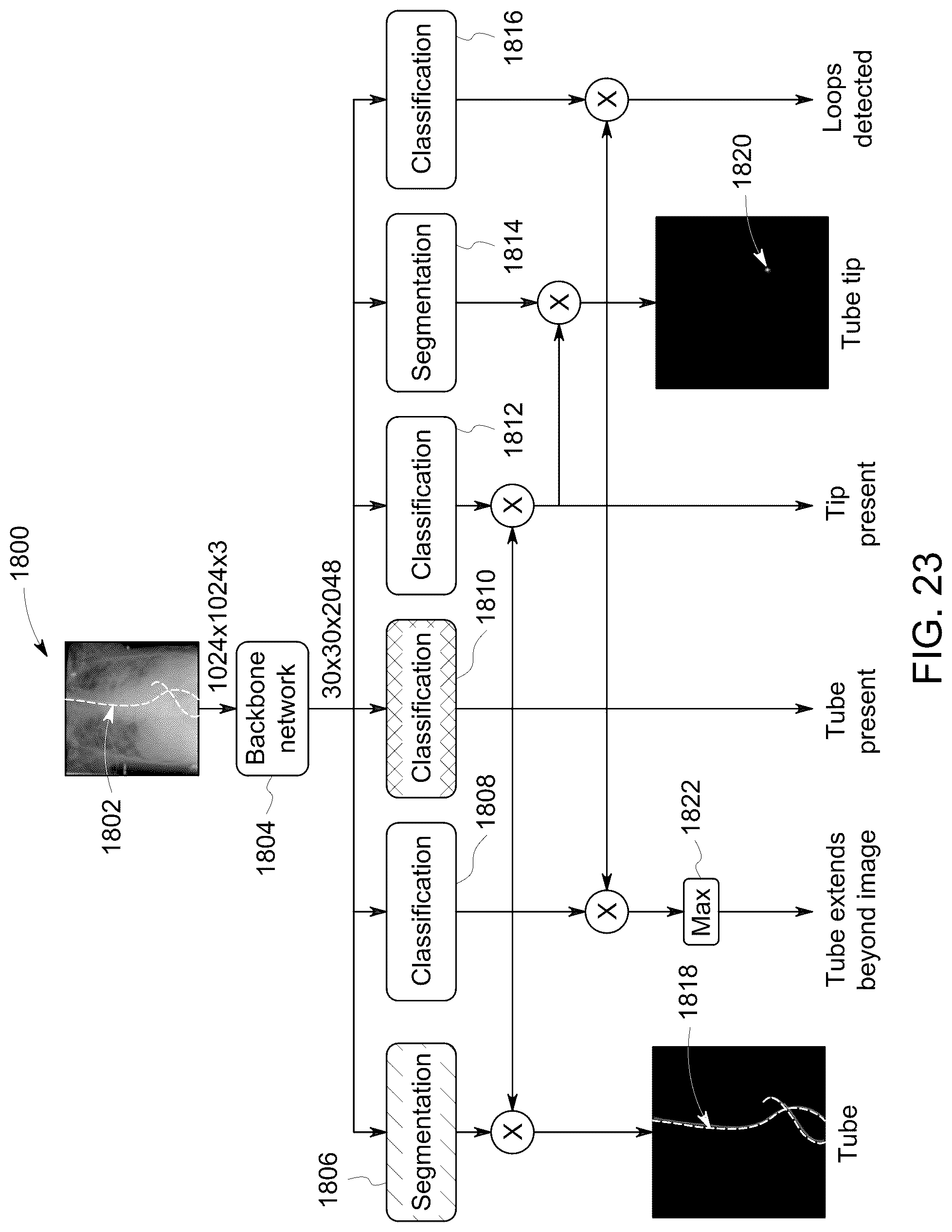 Patent US12315158 Figure 19 – System and method for visualizing placement of a medical tube or line