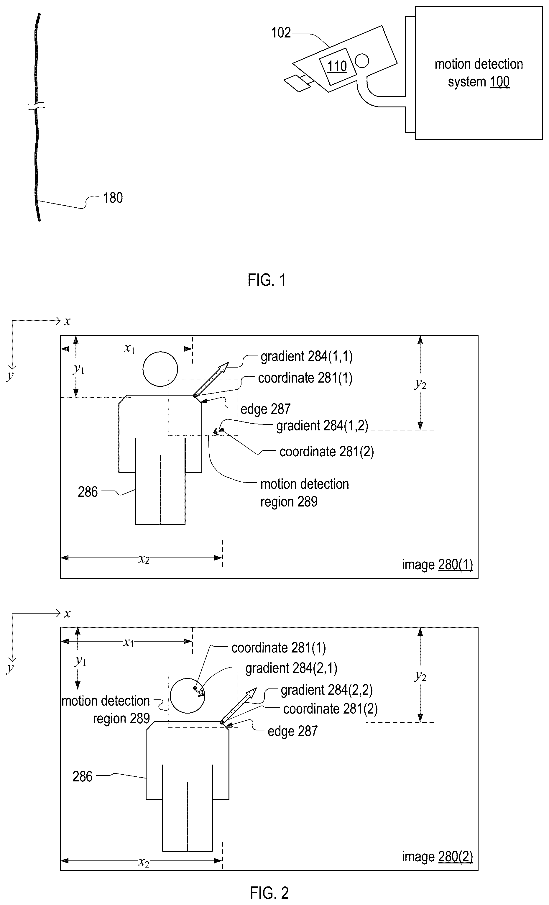 Patent US12315170 — Motion detection system and method — Figure 1