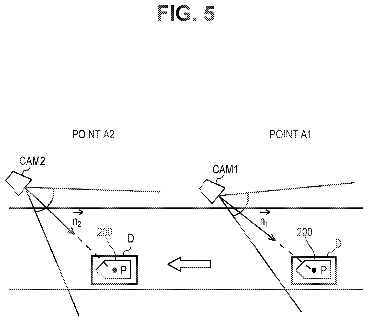 Patent US12315173 Figure 5 – Image processing system, image processing method, and storage medium for associating moving objects in images