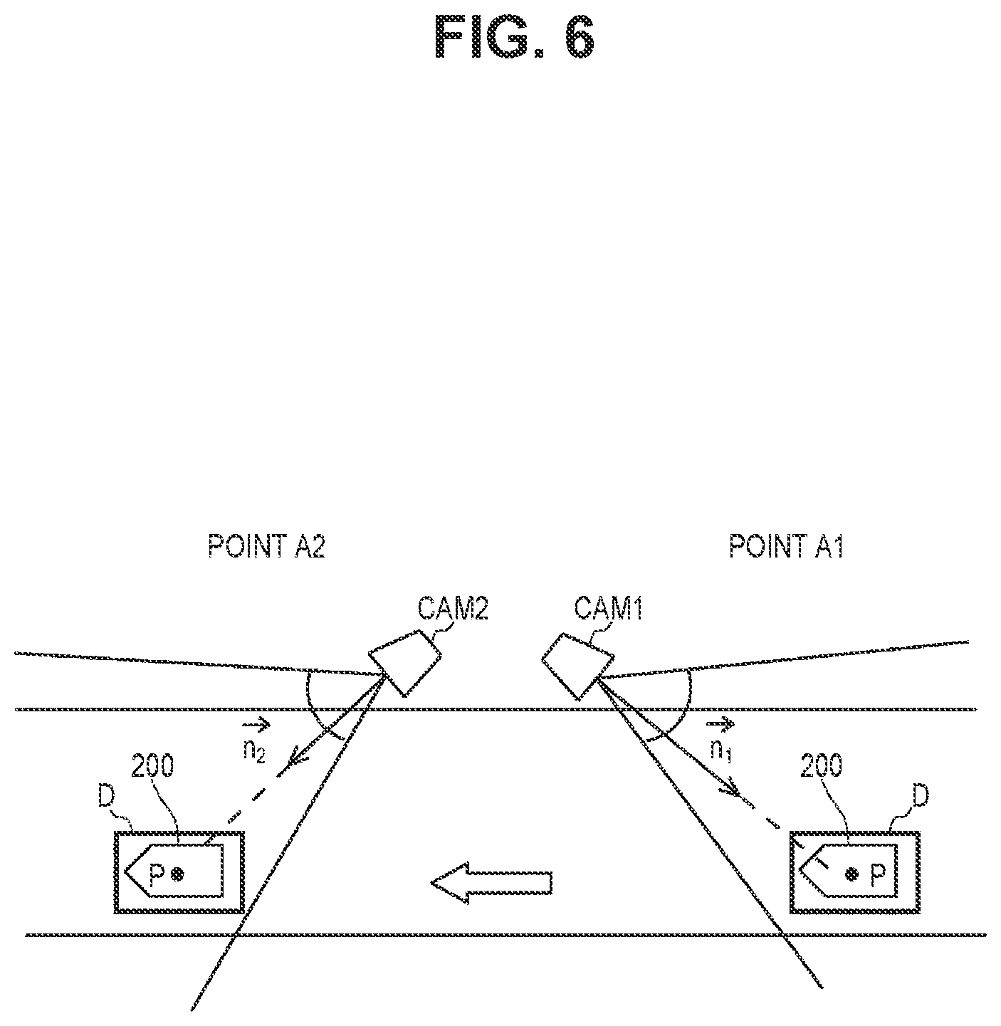 Patent US12315173 Figure 6 – Image processing system, image processing method, and storage medium for associating moving objects in images
