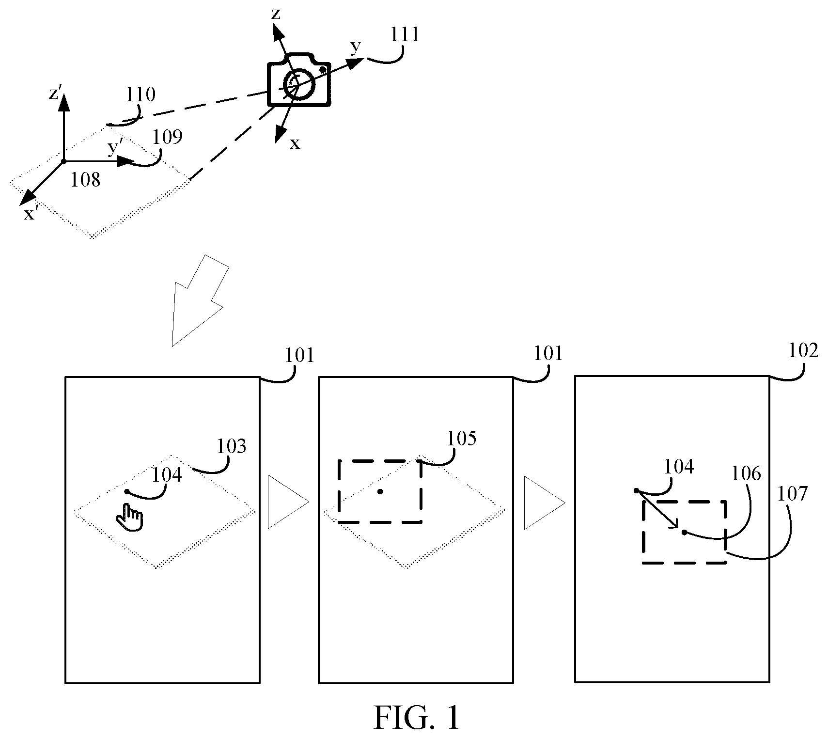 Patent US12315186 Figure 1 – Pose determining method and apparatus, electronic device, and storage medium